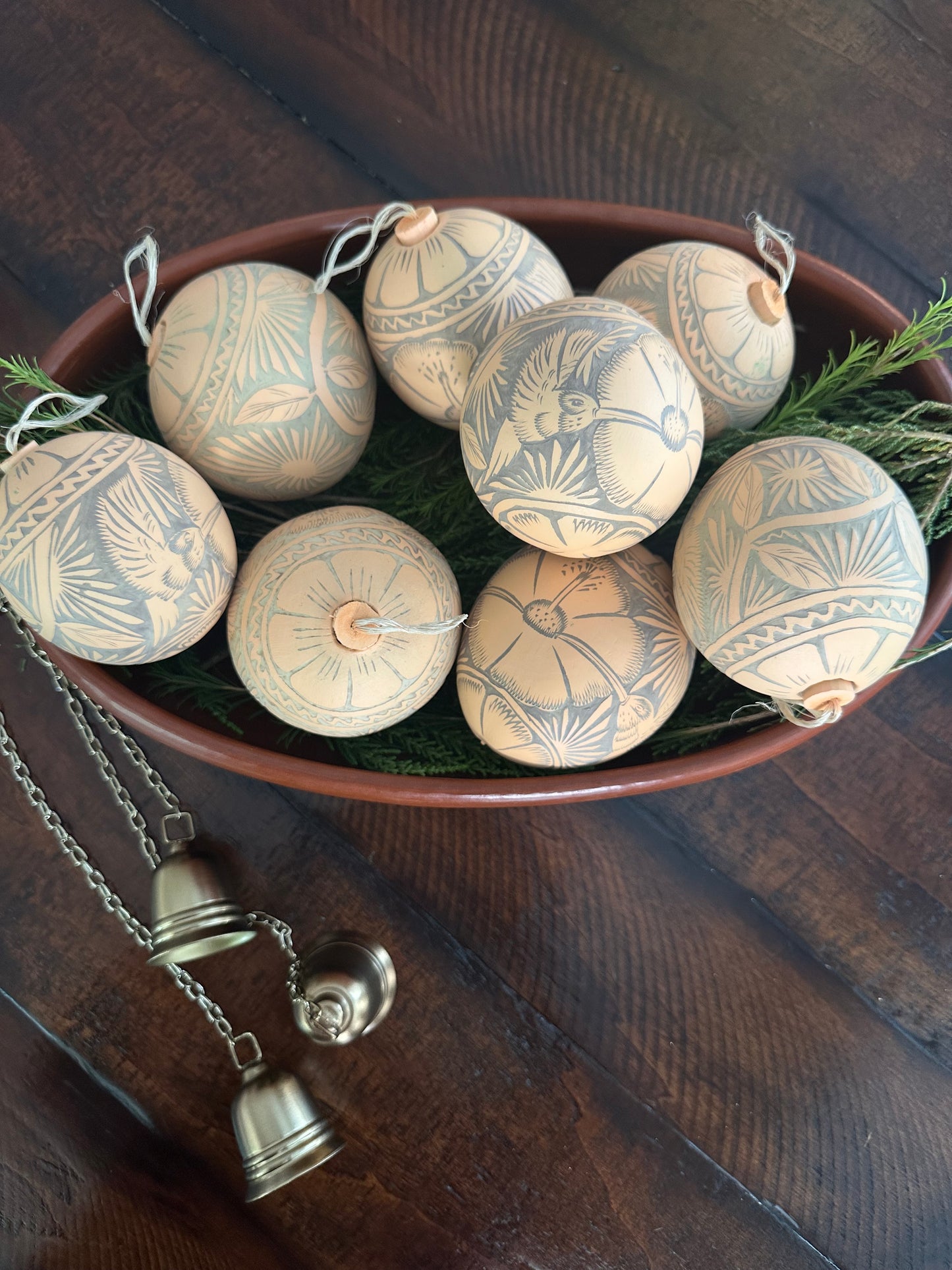 Cami Jicara Hand Carved Ornament