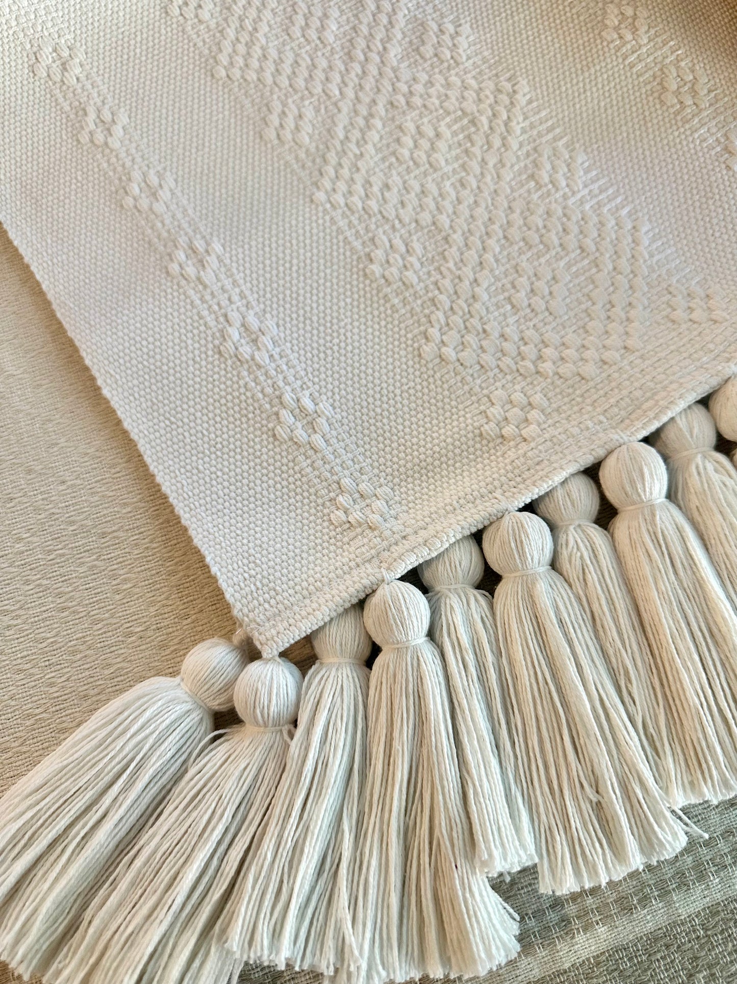 Blanca Woven Table Runner