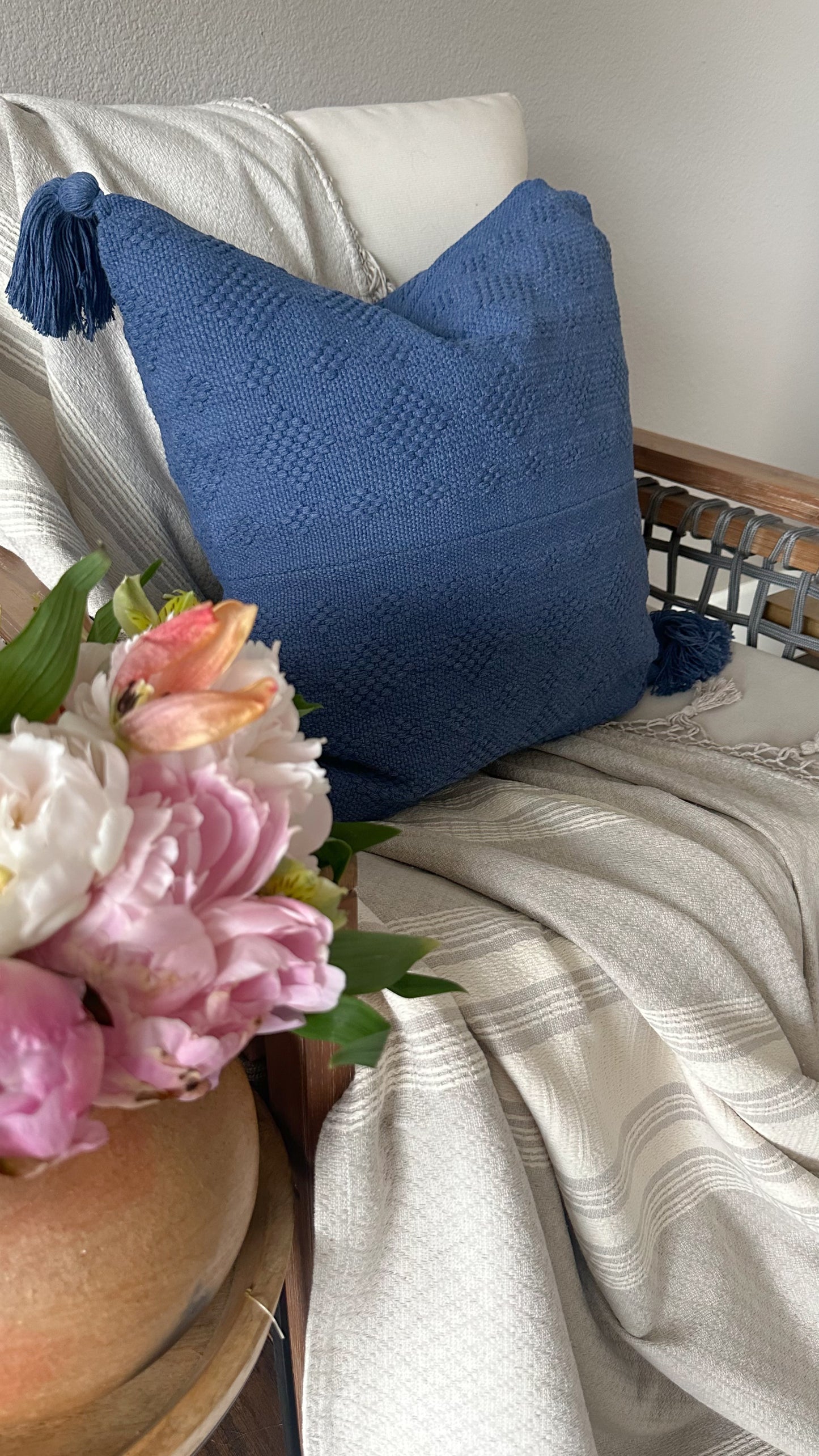 Antonia 20” Square Pillow Cover
