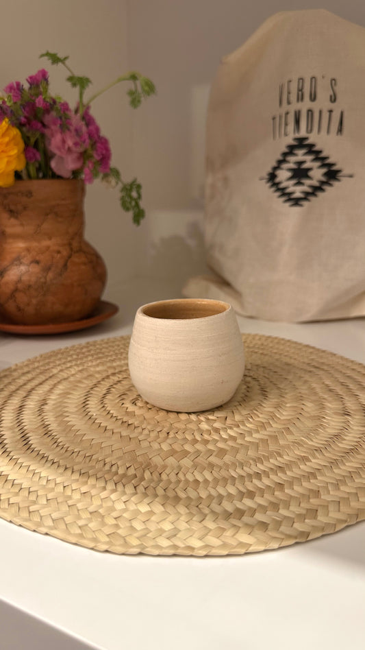 Blanquita Mezcal Clay Copita
