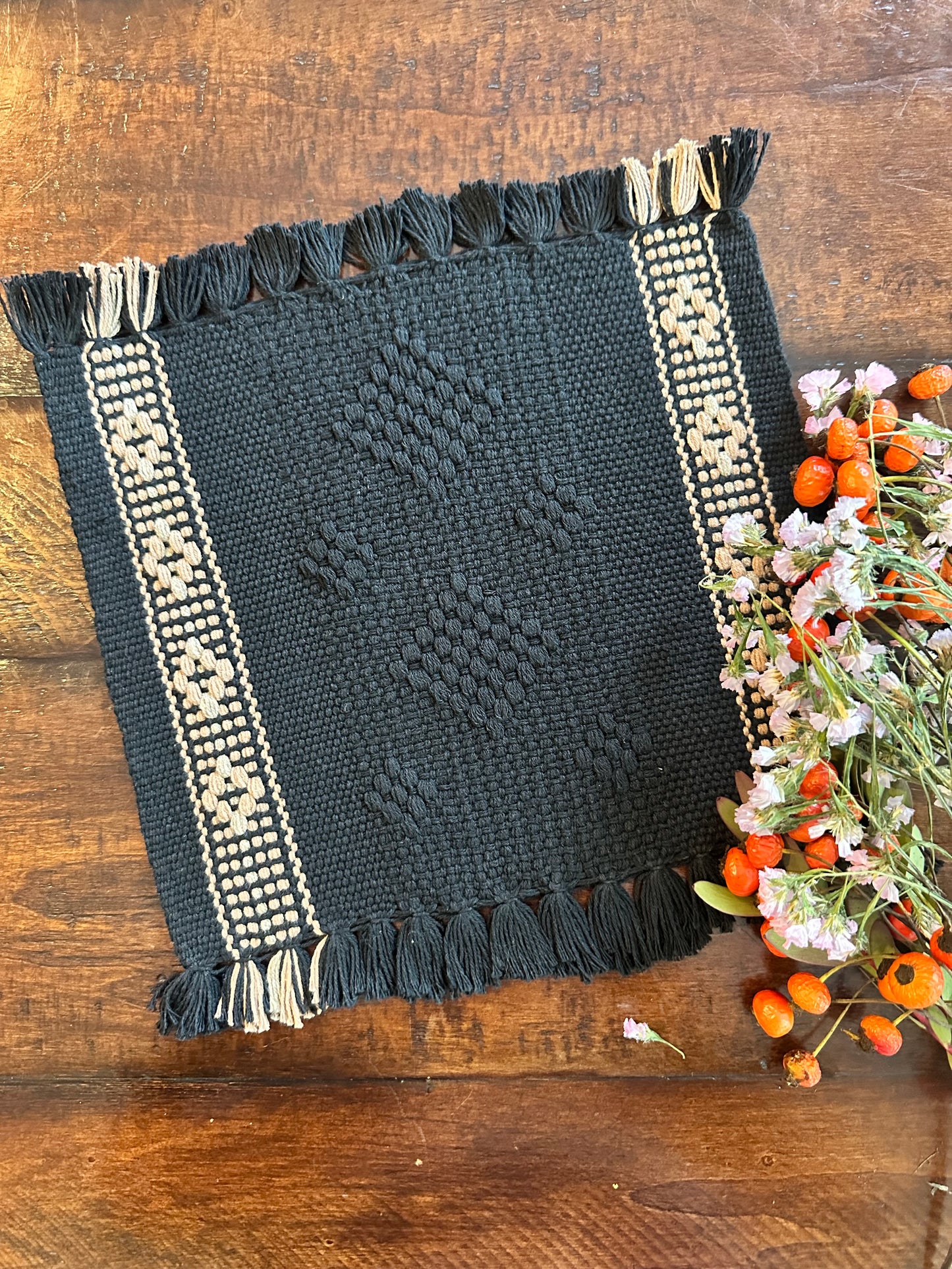 Victoria Woven Lg Coaster