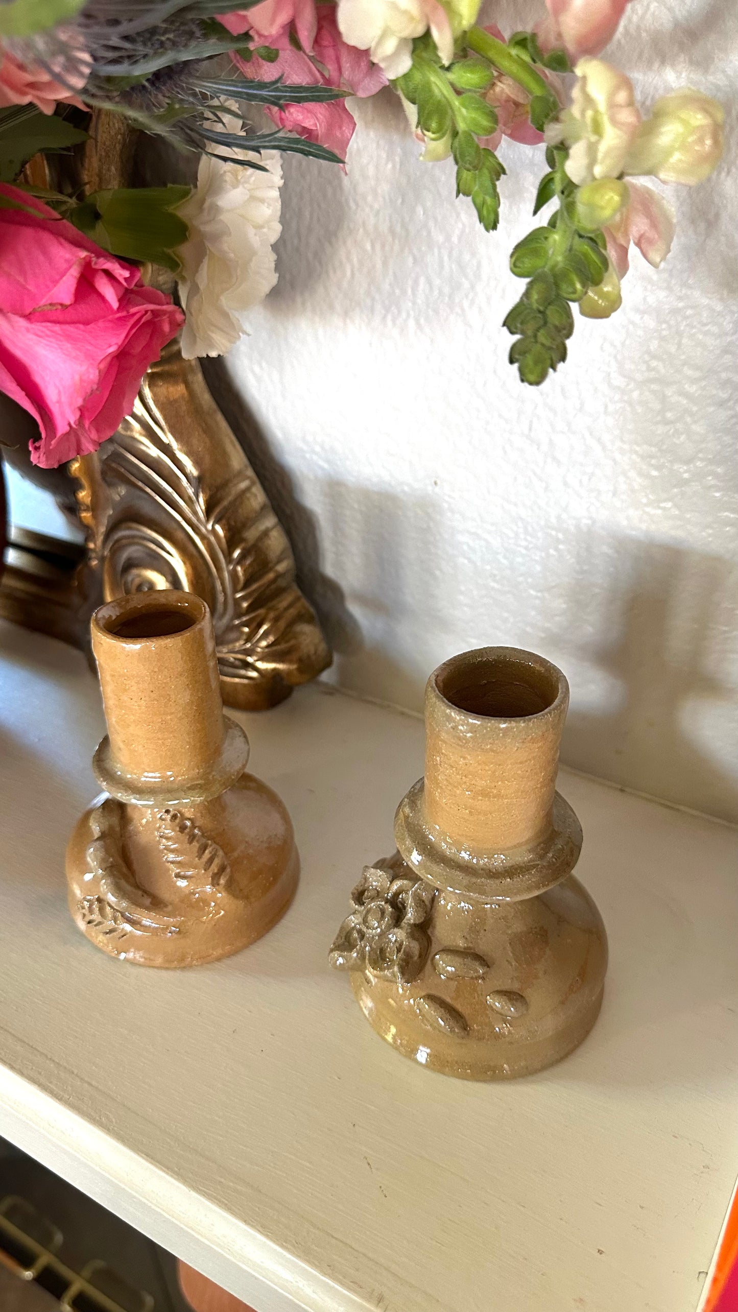 Luz De Estrella Clay Candle Holder