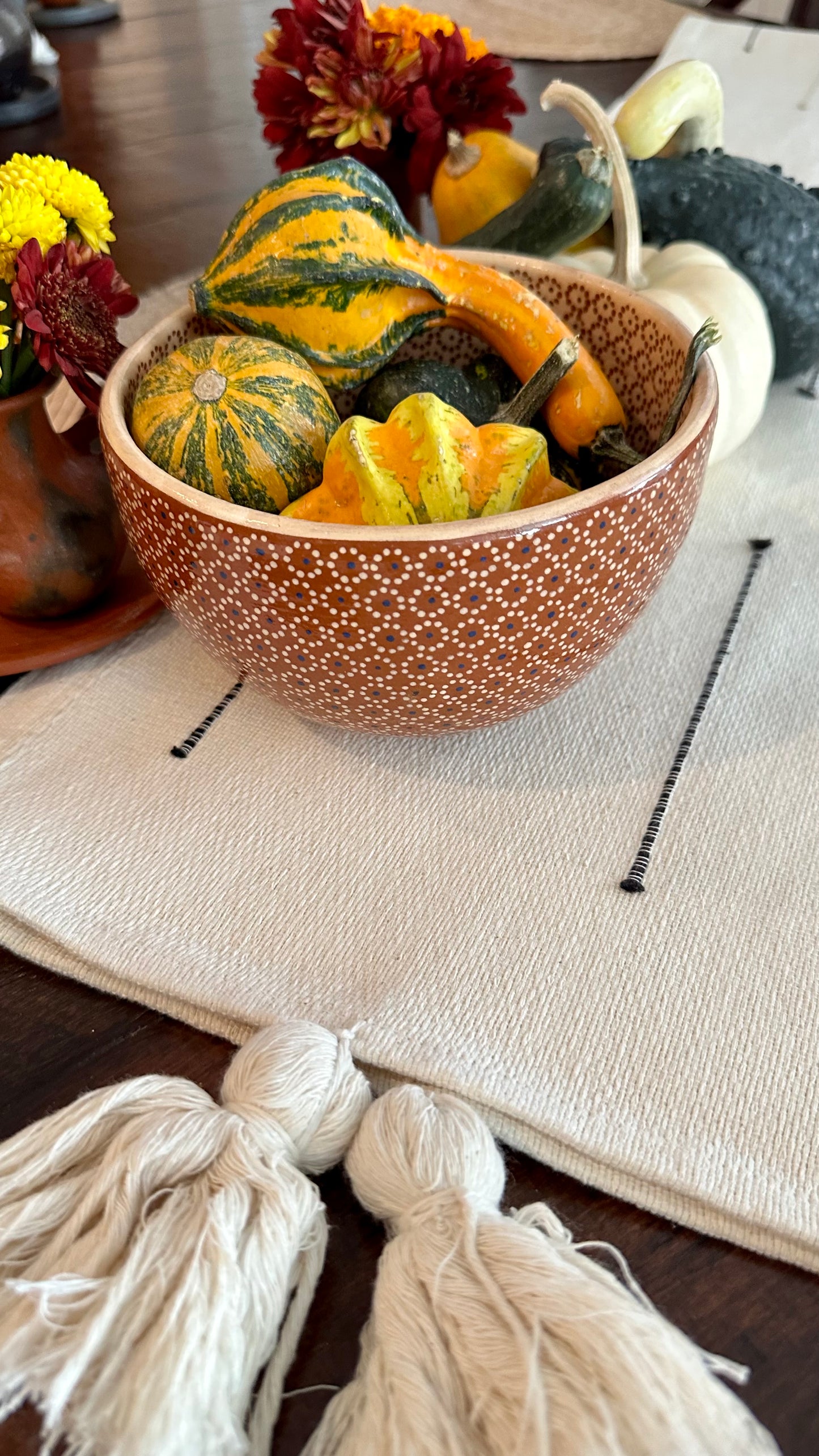 Maria Elena Woven Table Runner