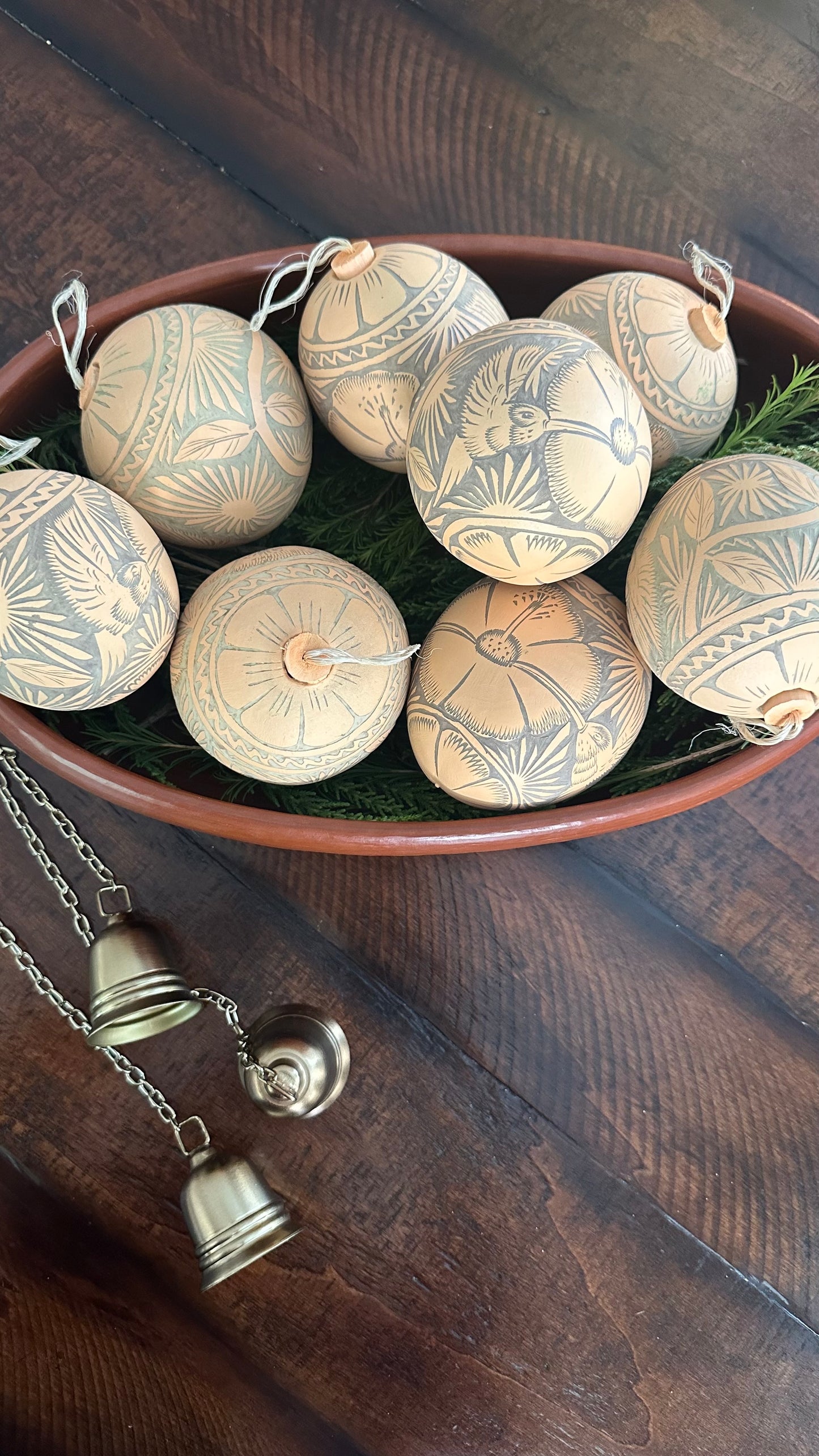 Cami Jicara Hand Carved Ornament