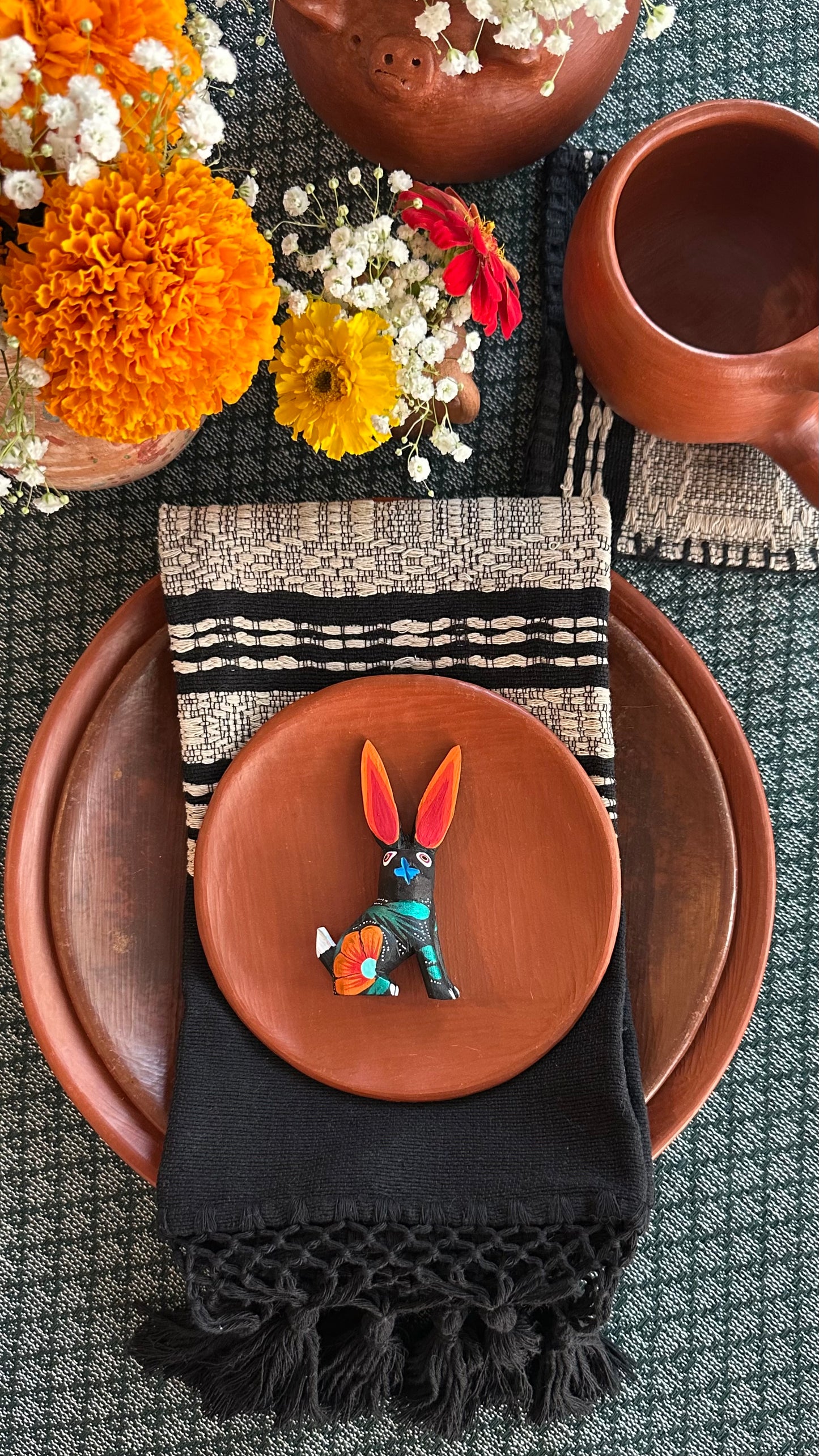 Poncho Conejo Alebrije