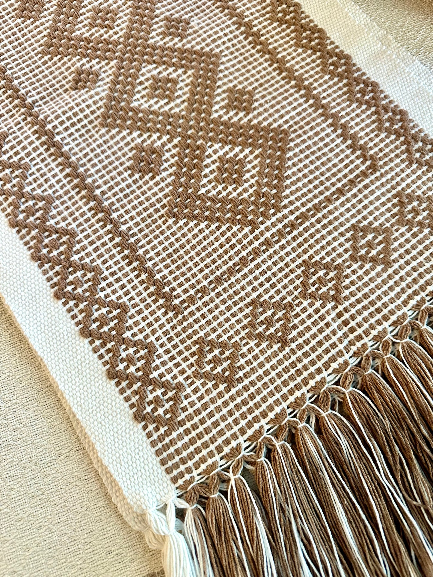 Lucia Woven Small Table Runner