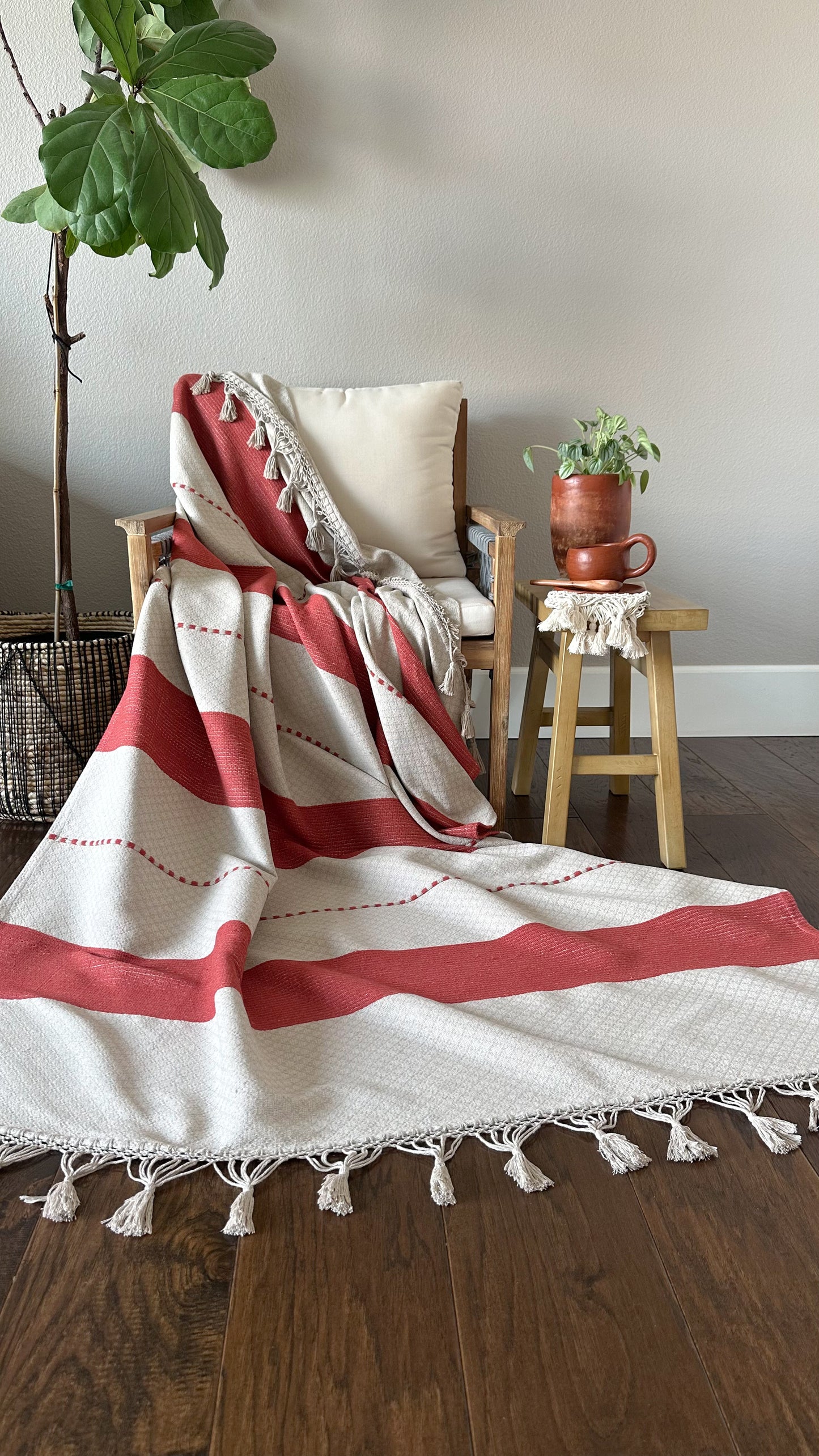 Ariel Woven Throw Blanket