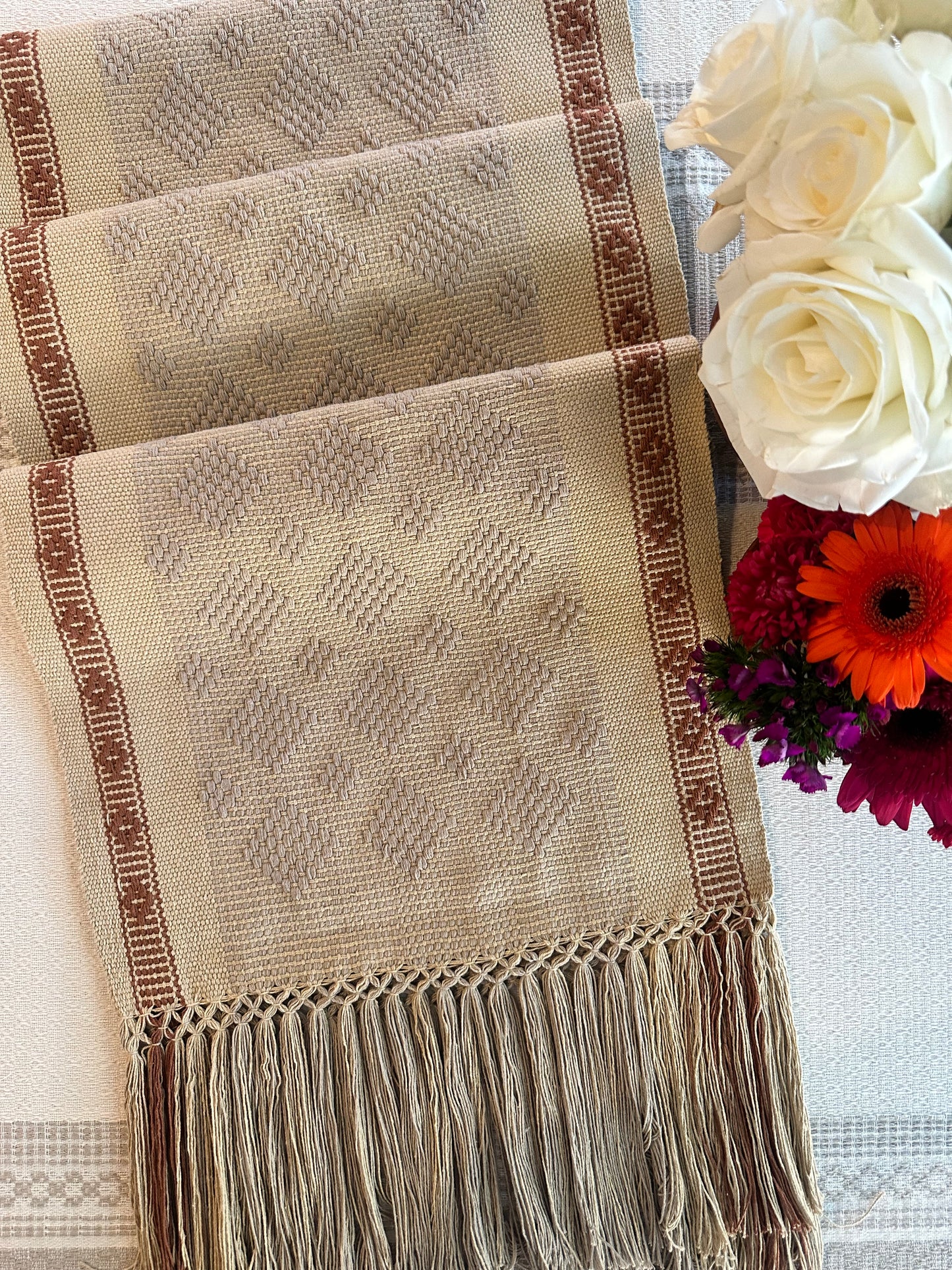 Paola Woven Table Runner