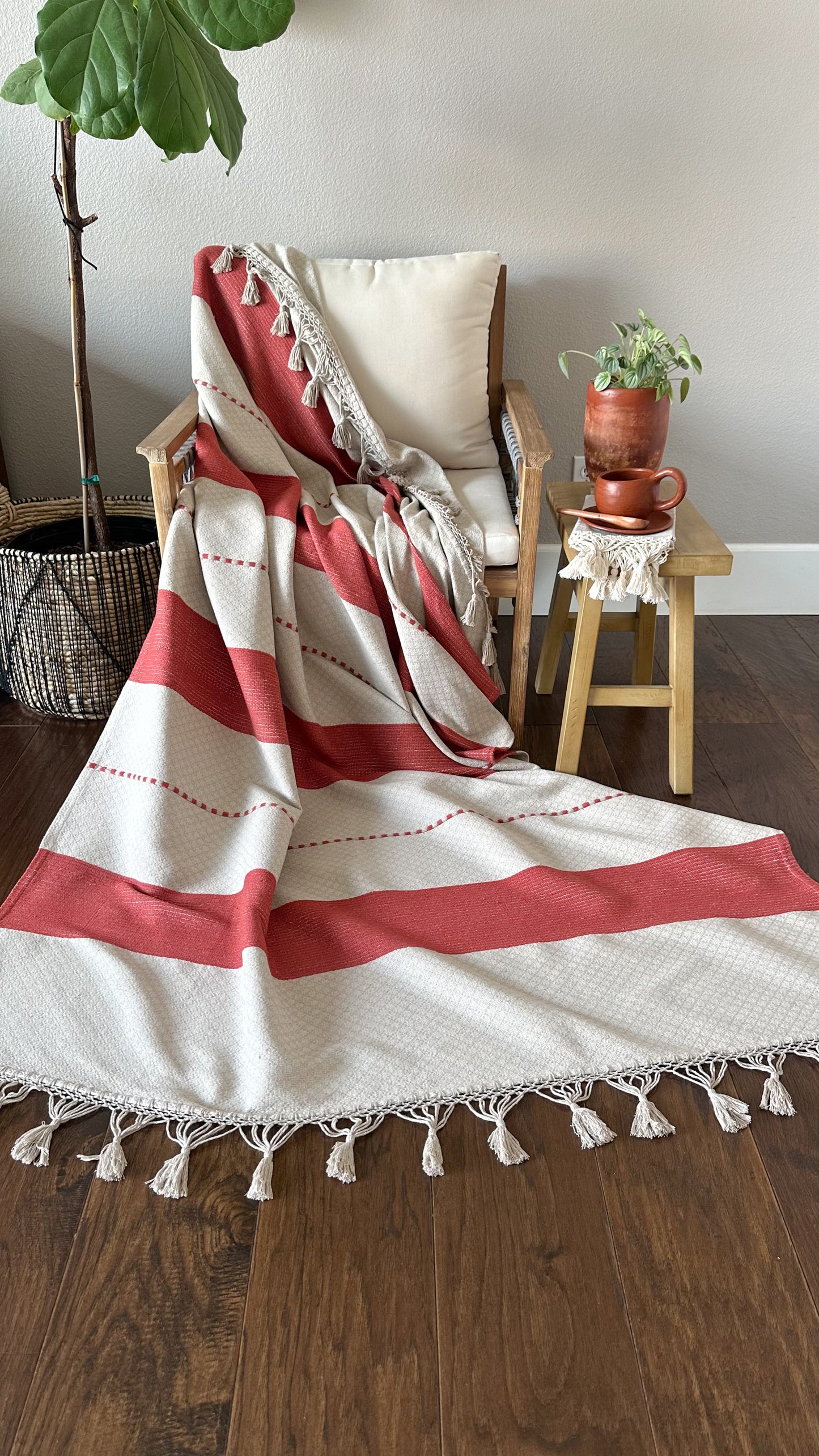 Ariel Woven Throw Blanket