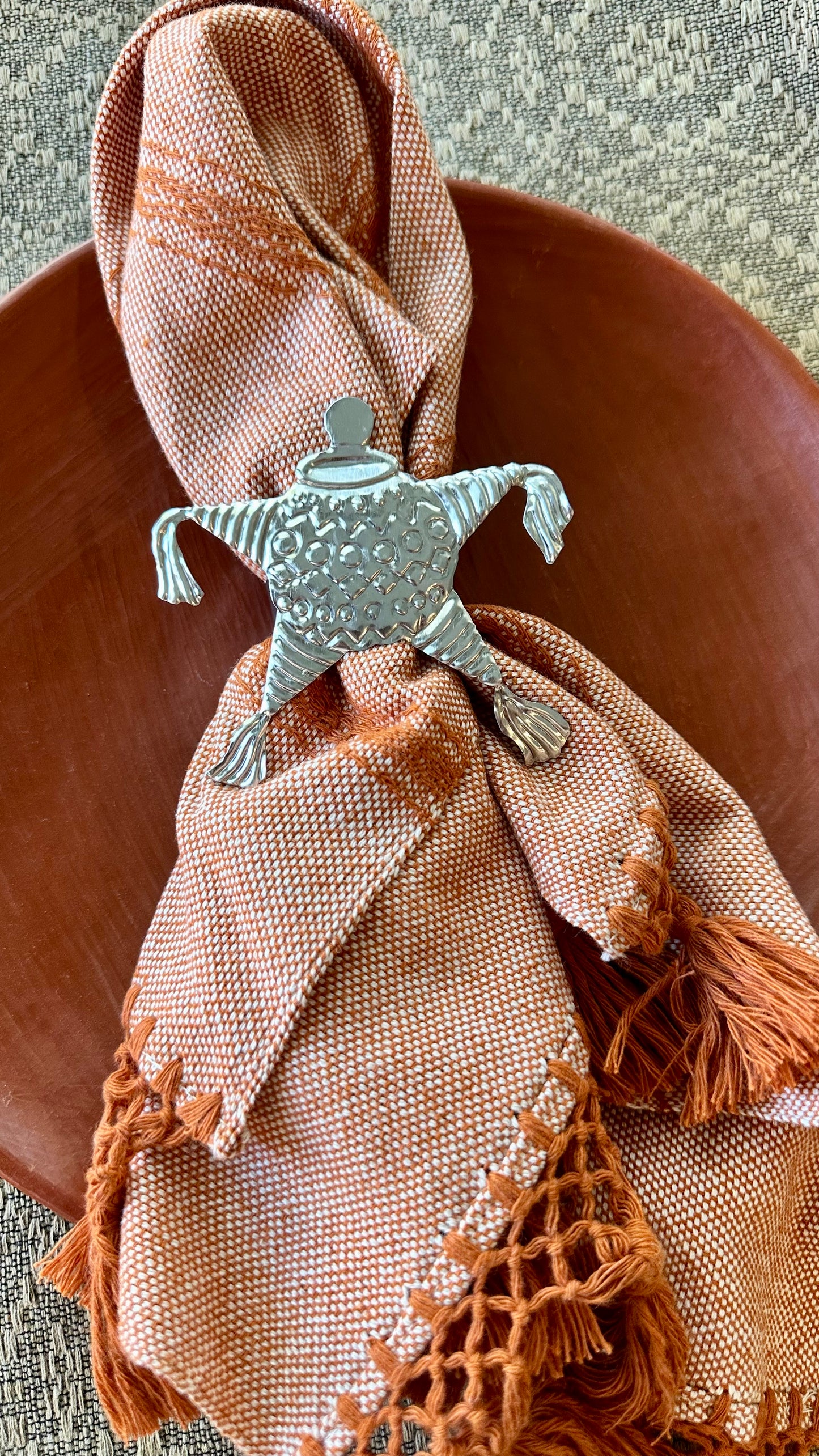 Piñata Napkin Ring set of 6