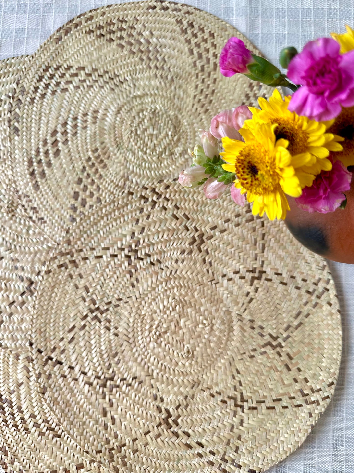 Juanita Woven Palm Leaf Placemat