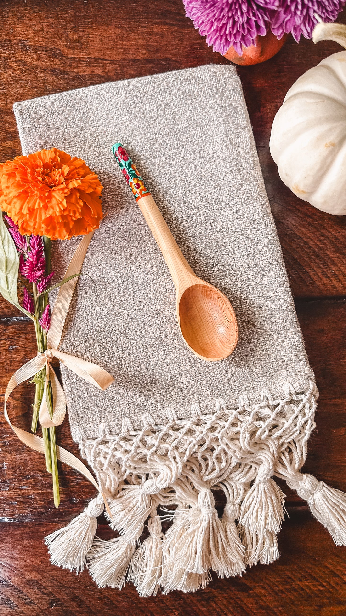 Florecita Wooden Spoon