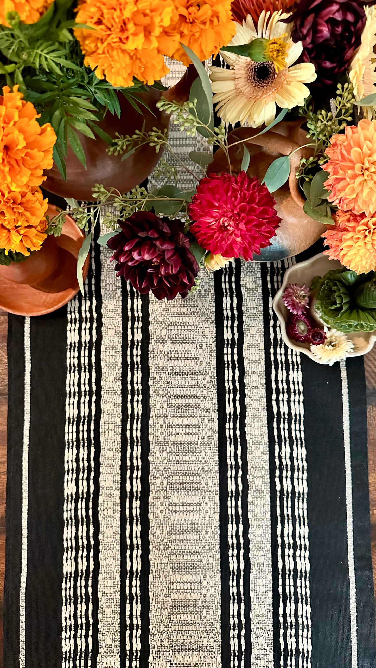 Olivia Woven Table Runner
