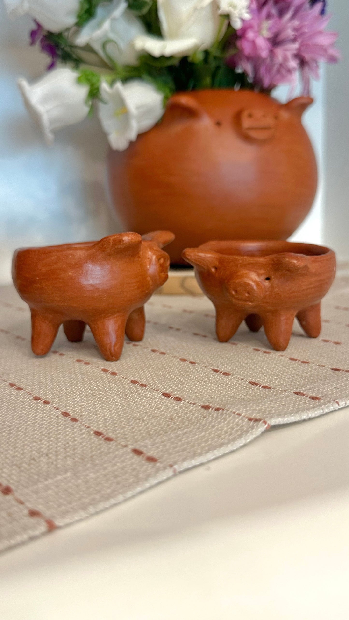 Lupita Mini Piggy Clay Dish