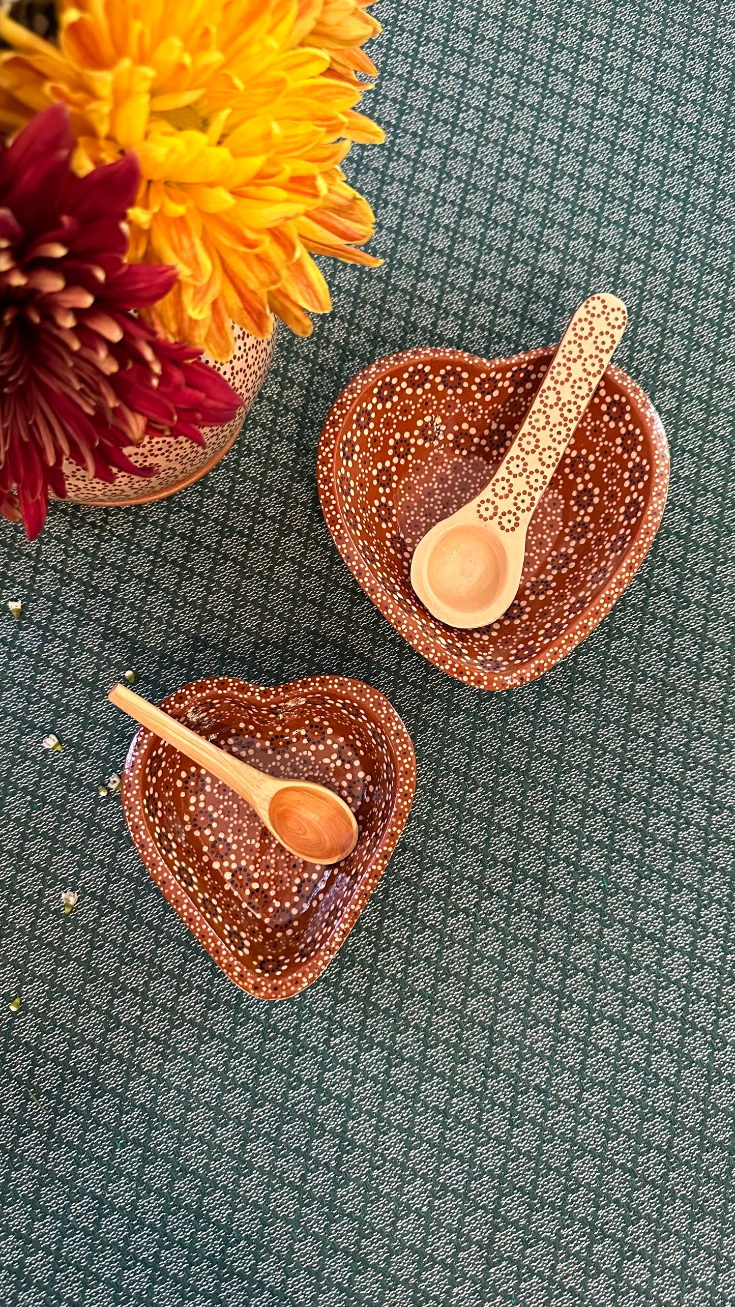 Valeria Heart Clay Dish