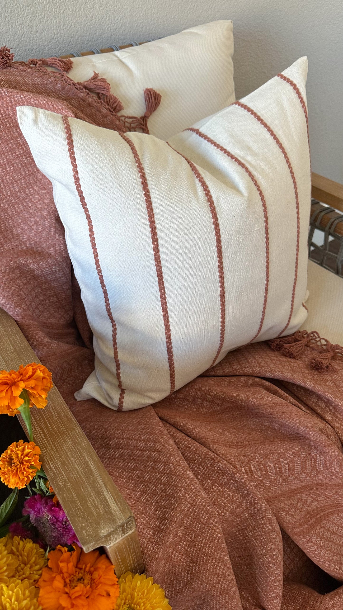 Clarita Woven Pillow Cover