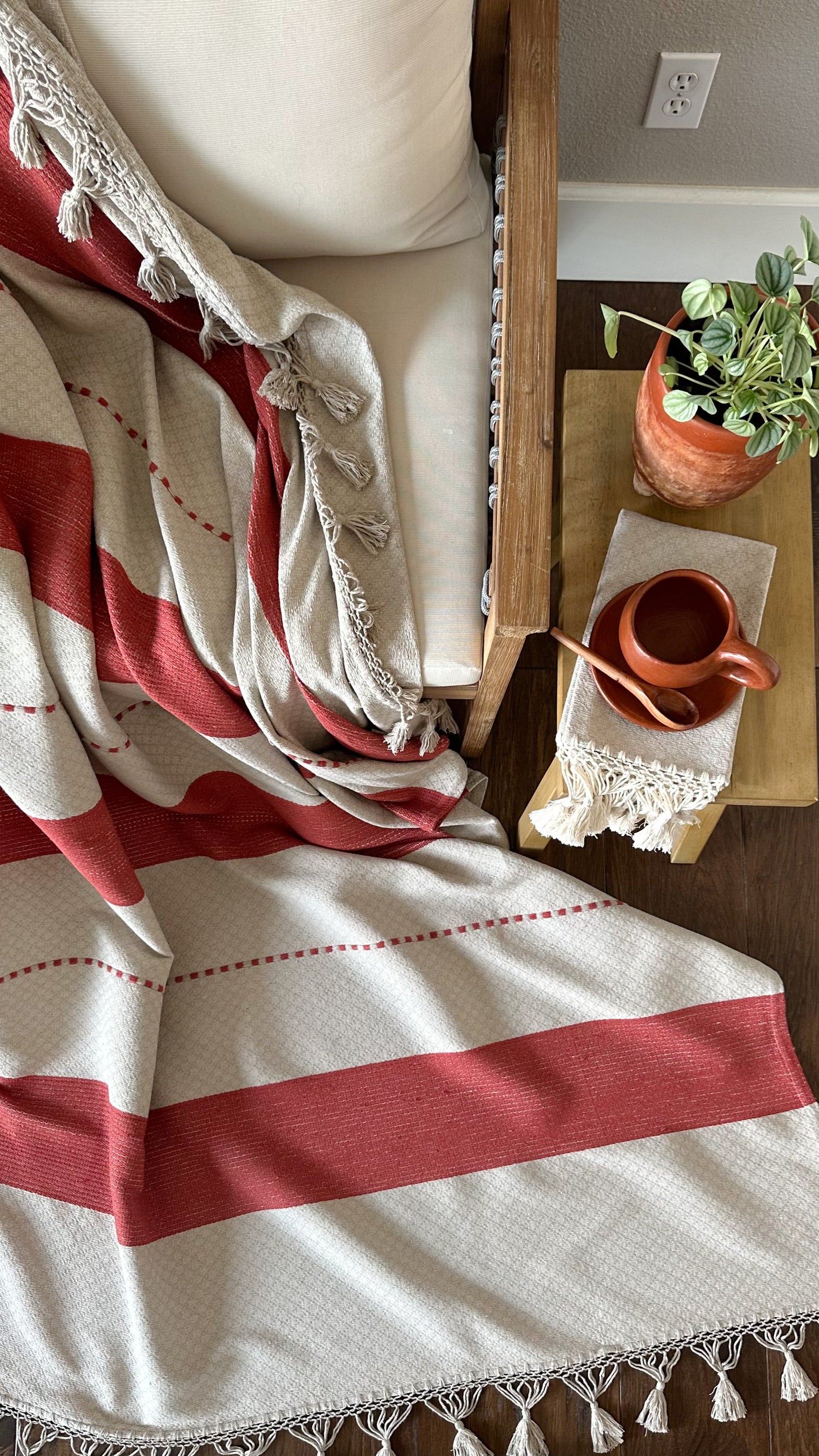 Ariel Woven Throw Blanket