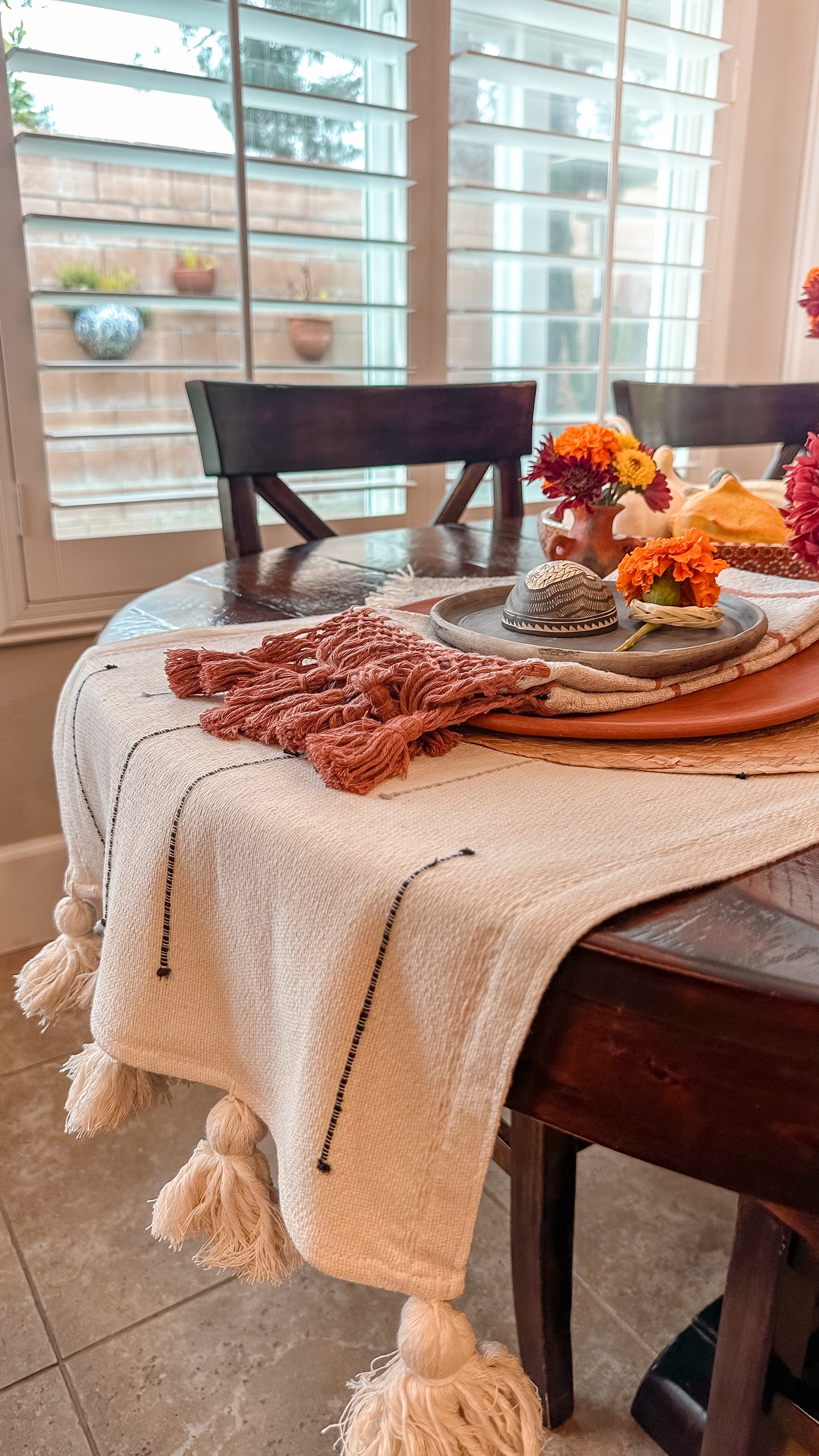 Maria Elena Woven Table Runner