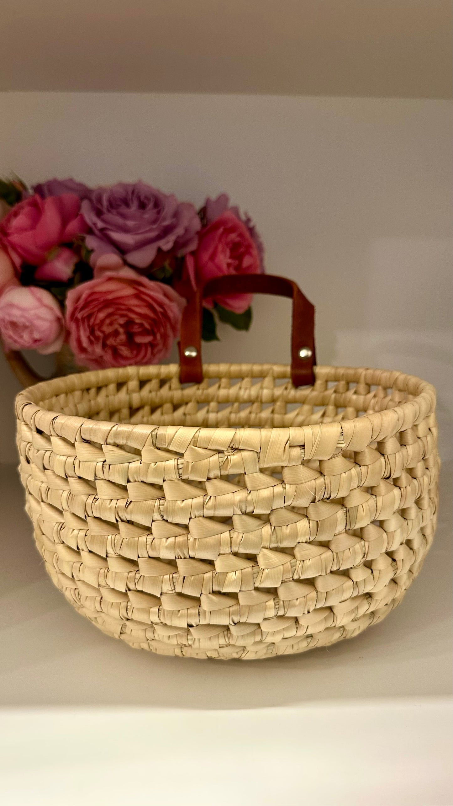 Elia Woven Oval Basket