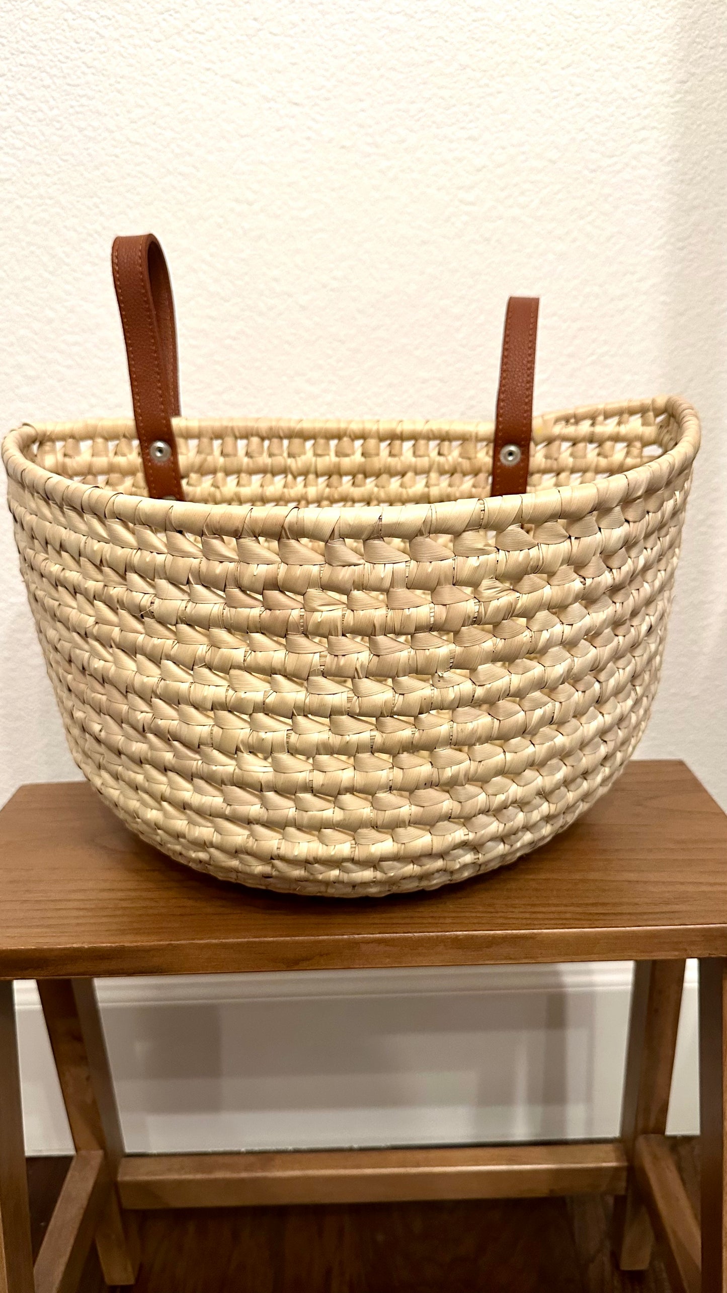 Aurelia Woven Palm Basket