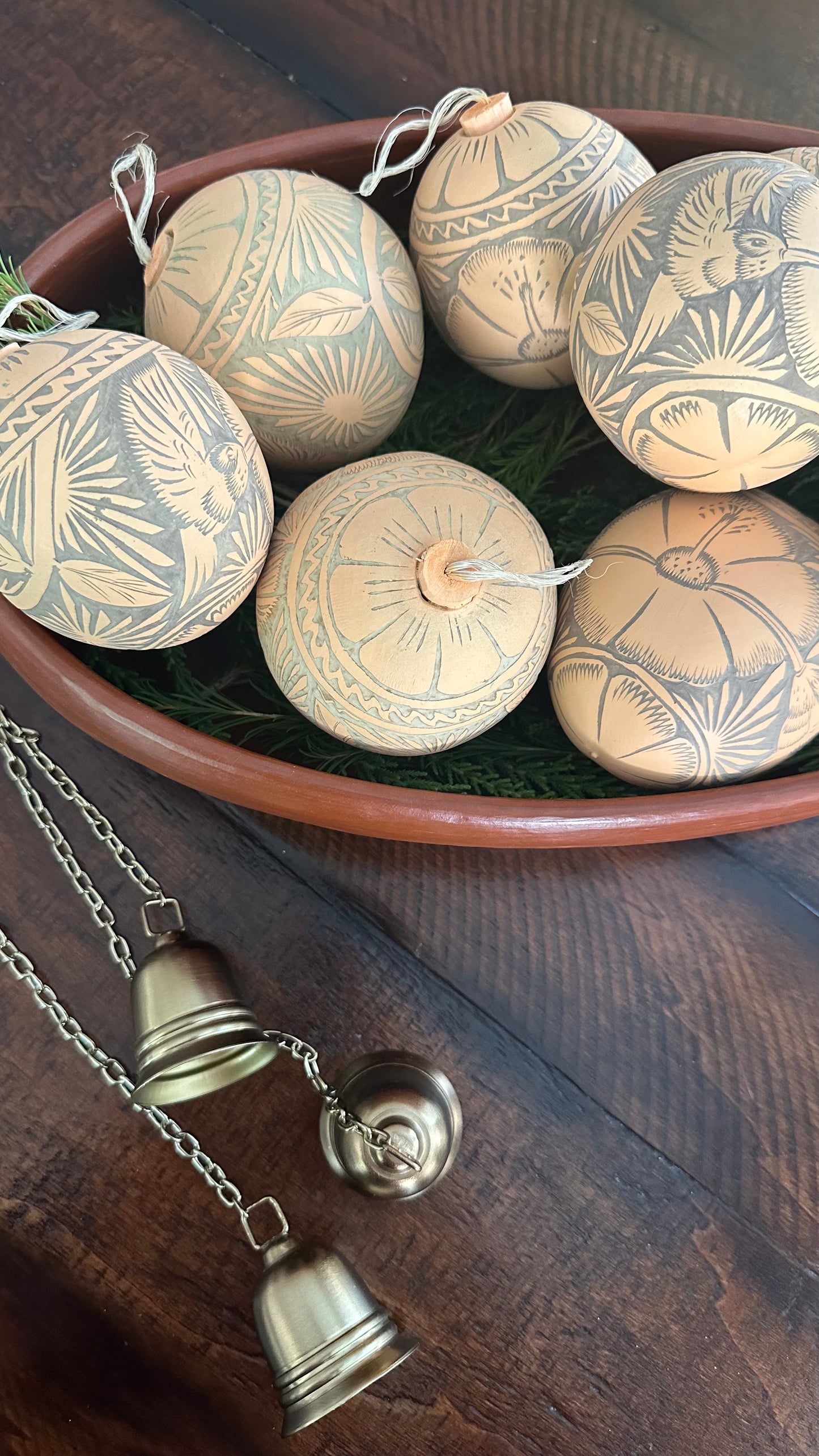 Cami Jicara Hand Carved Ornament