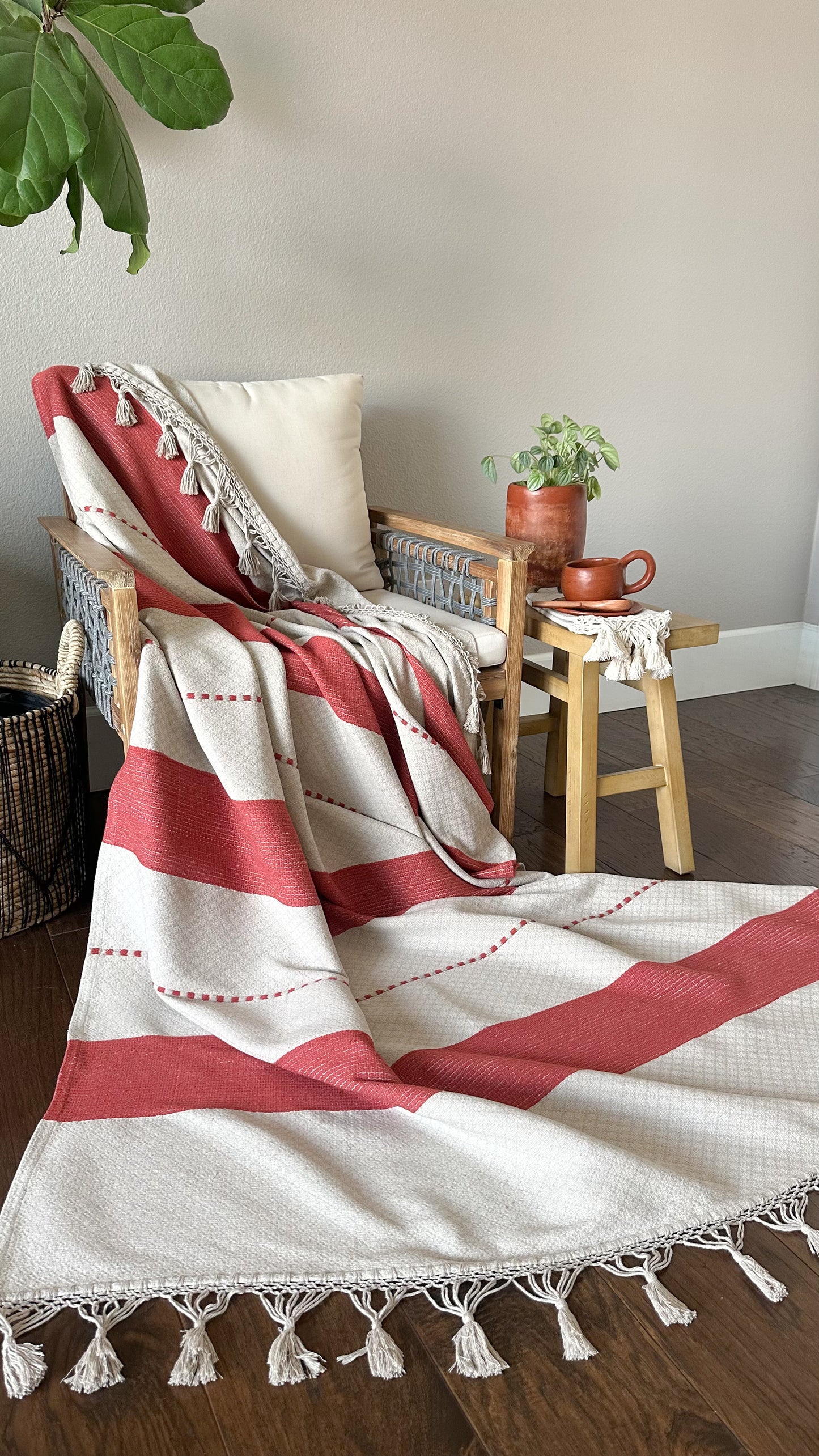 Ariel Woven Throw Blanket