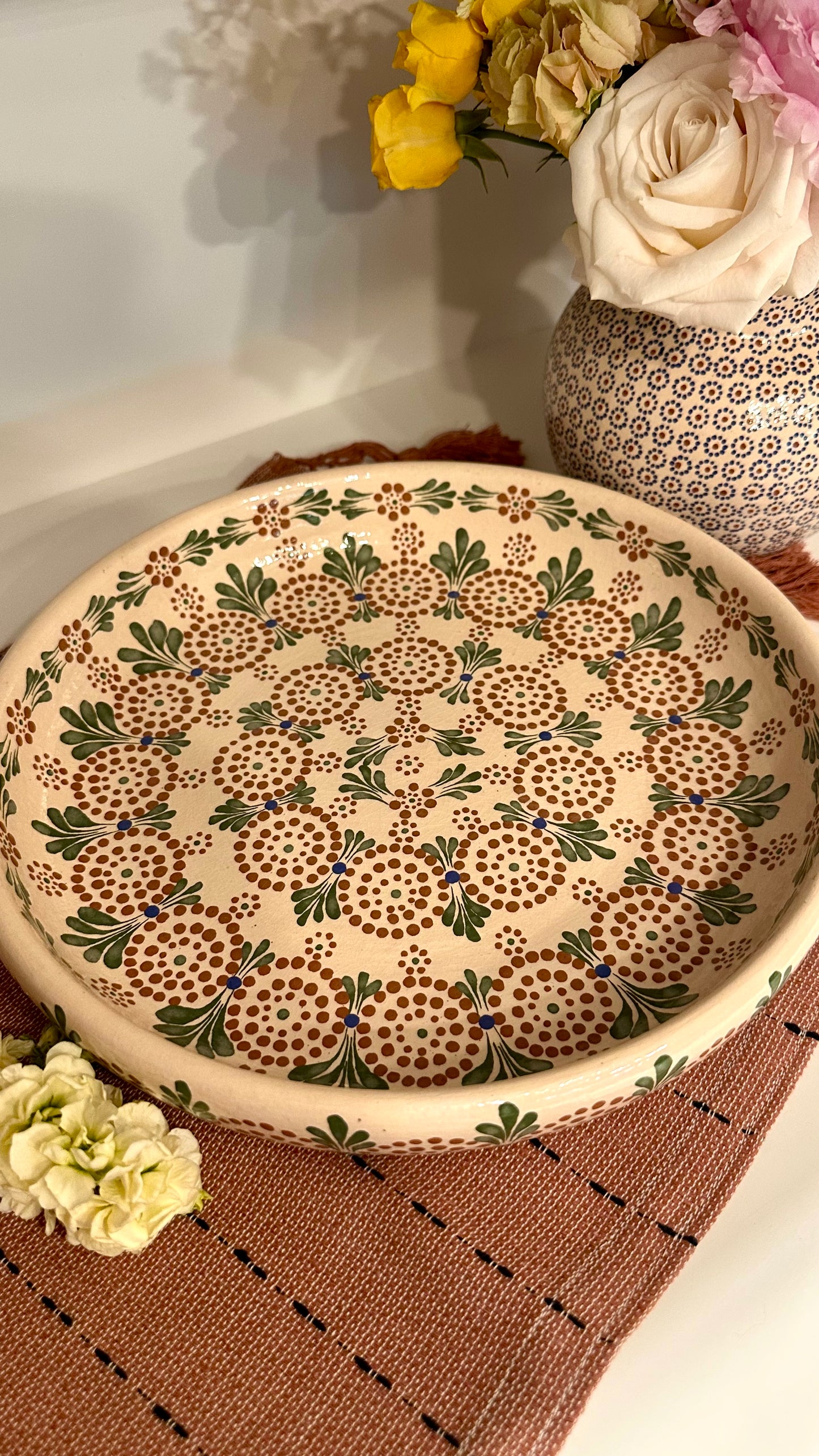 Esmeralda Large Clay Platter