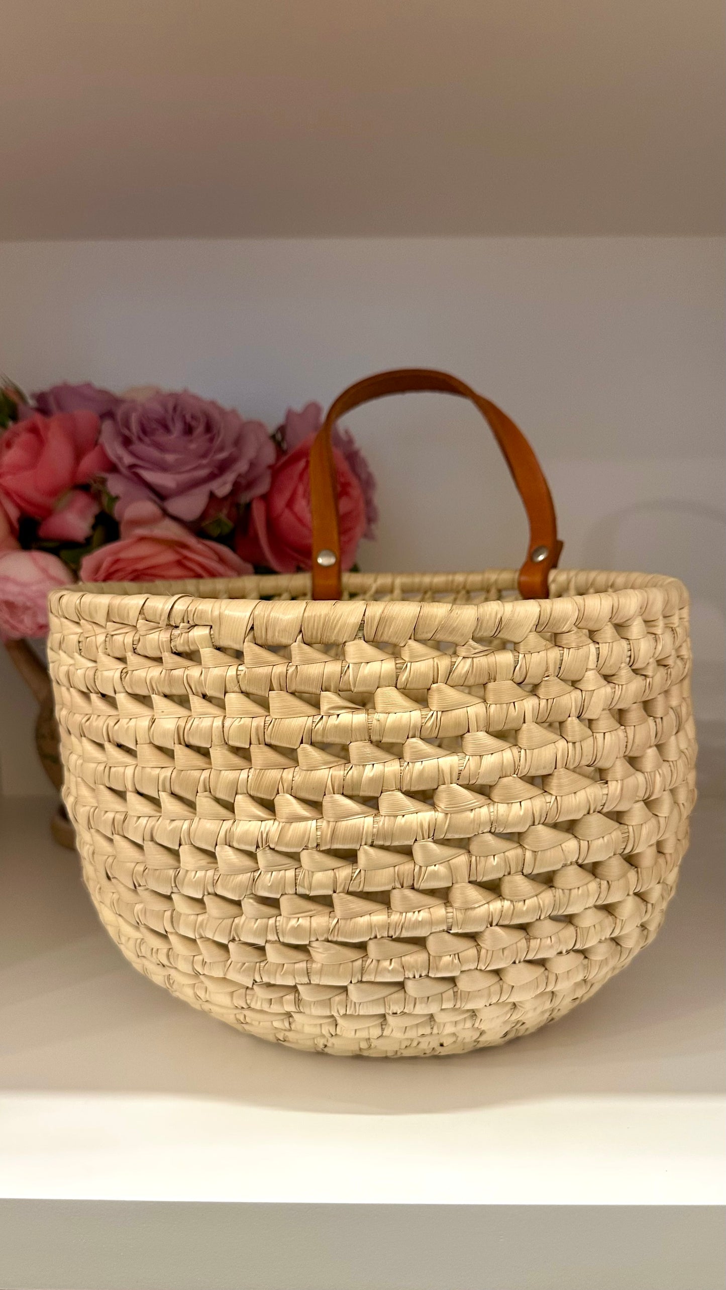 Elia Woven Oval Basket