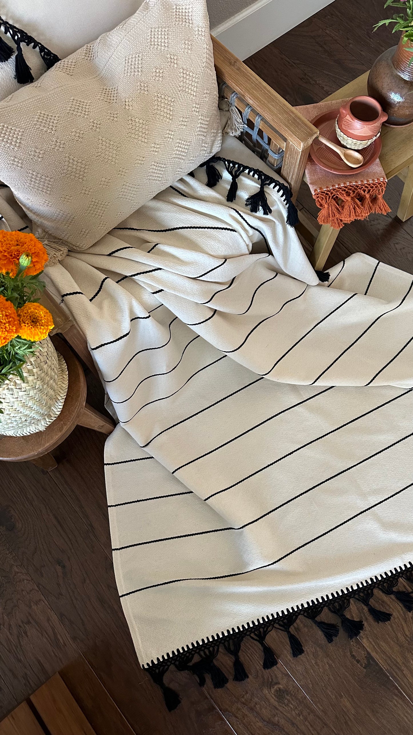 Aurelia Woven Throw Blanket