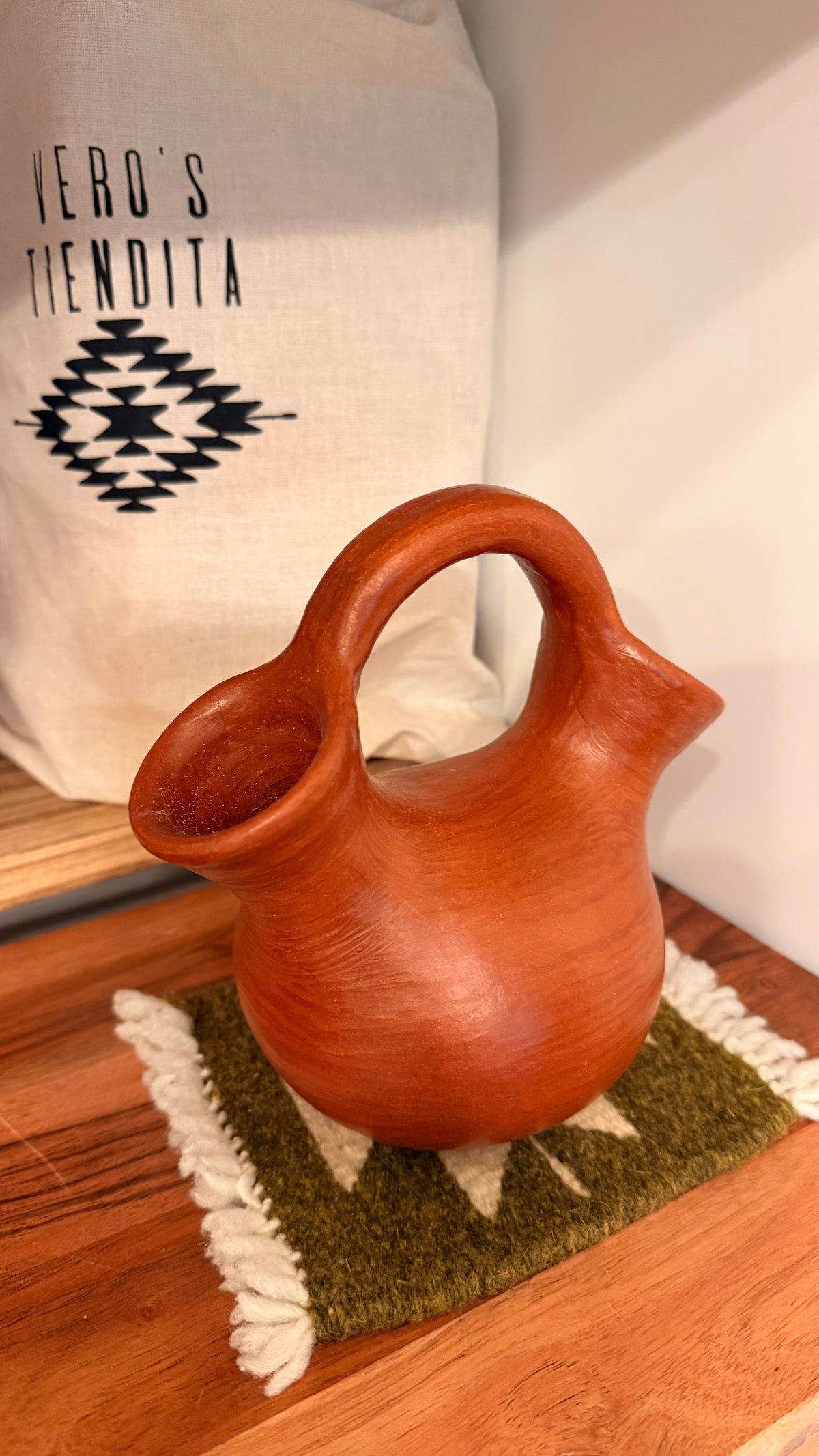 Albertita Clay Vase (Double Opening)