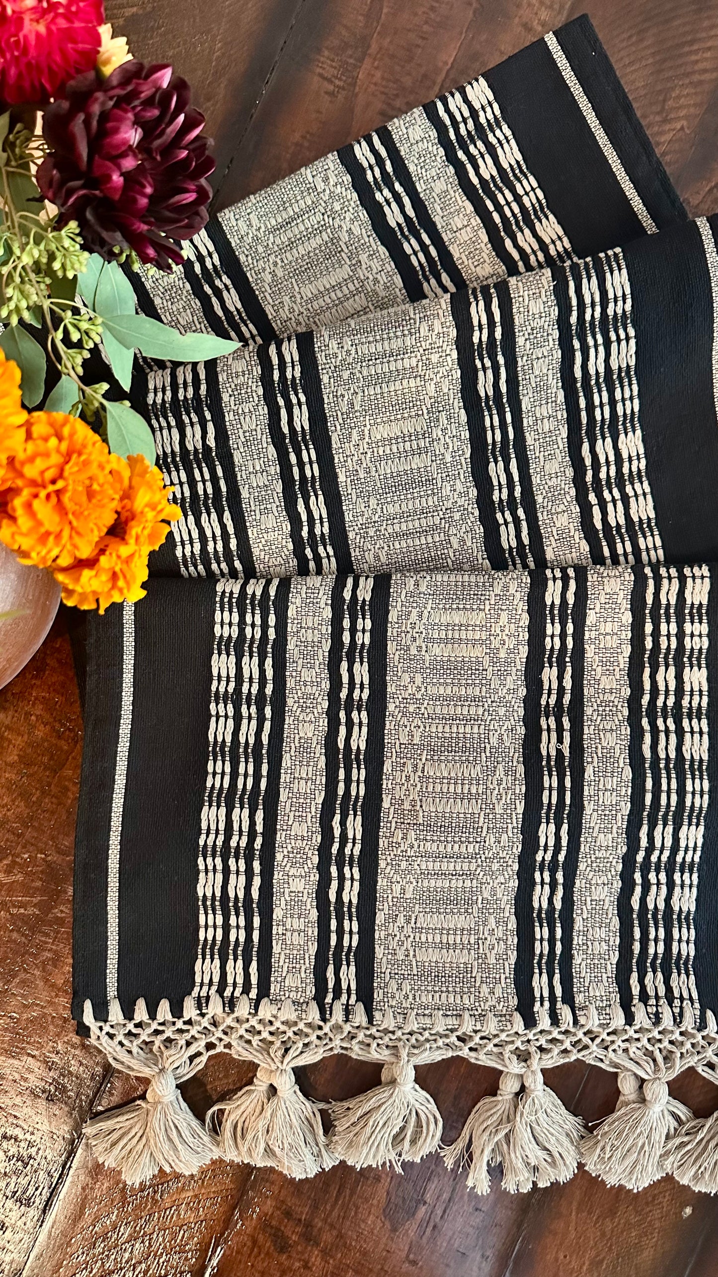 Olivia Woven Table Runner
