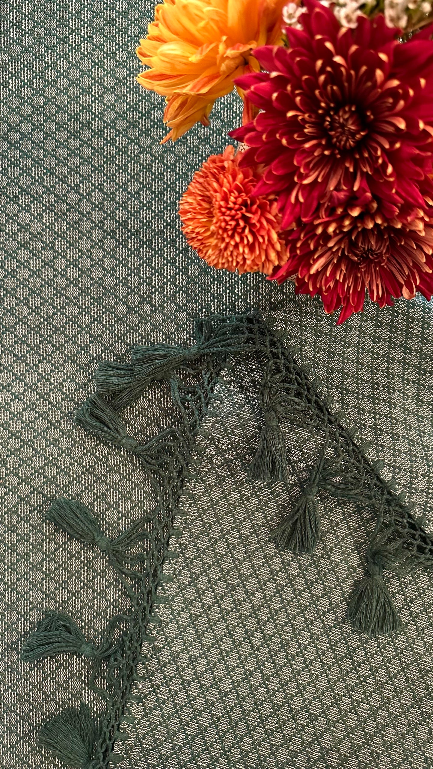 Maria Guadalupe Woven Tablecloth