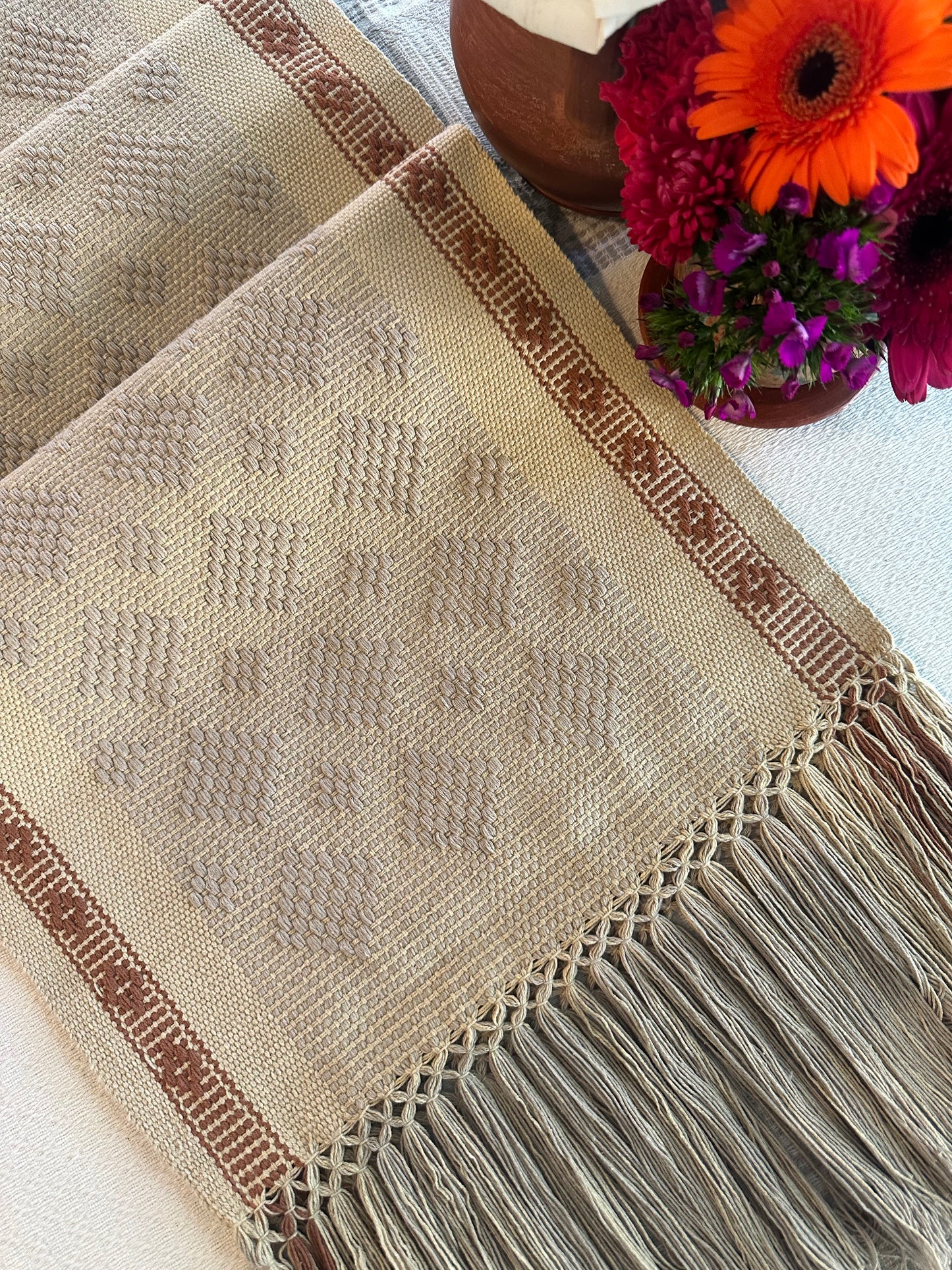 Paola Woven Table Runner