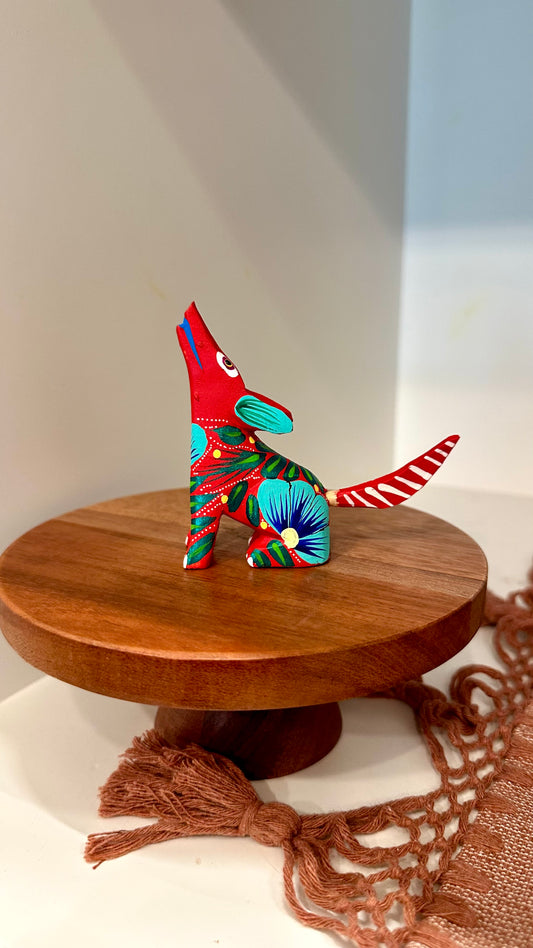 Heraclio Coyote Alebrije