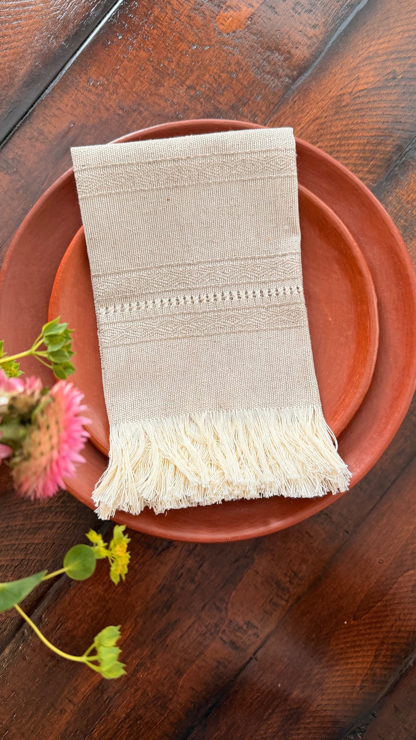 Marcela Woven Deshilado Napkin