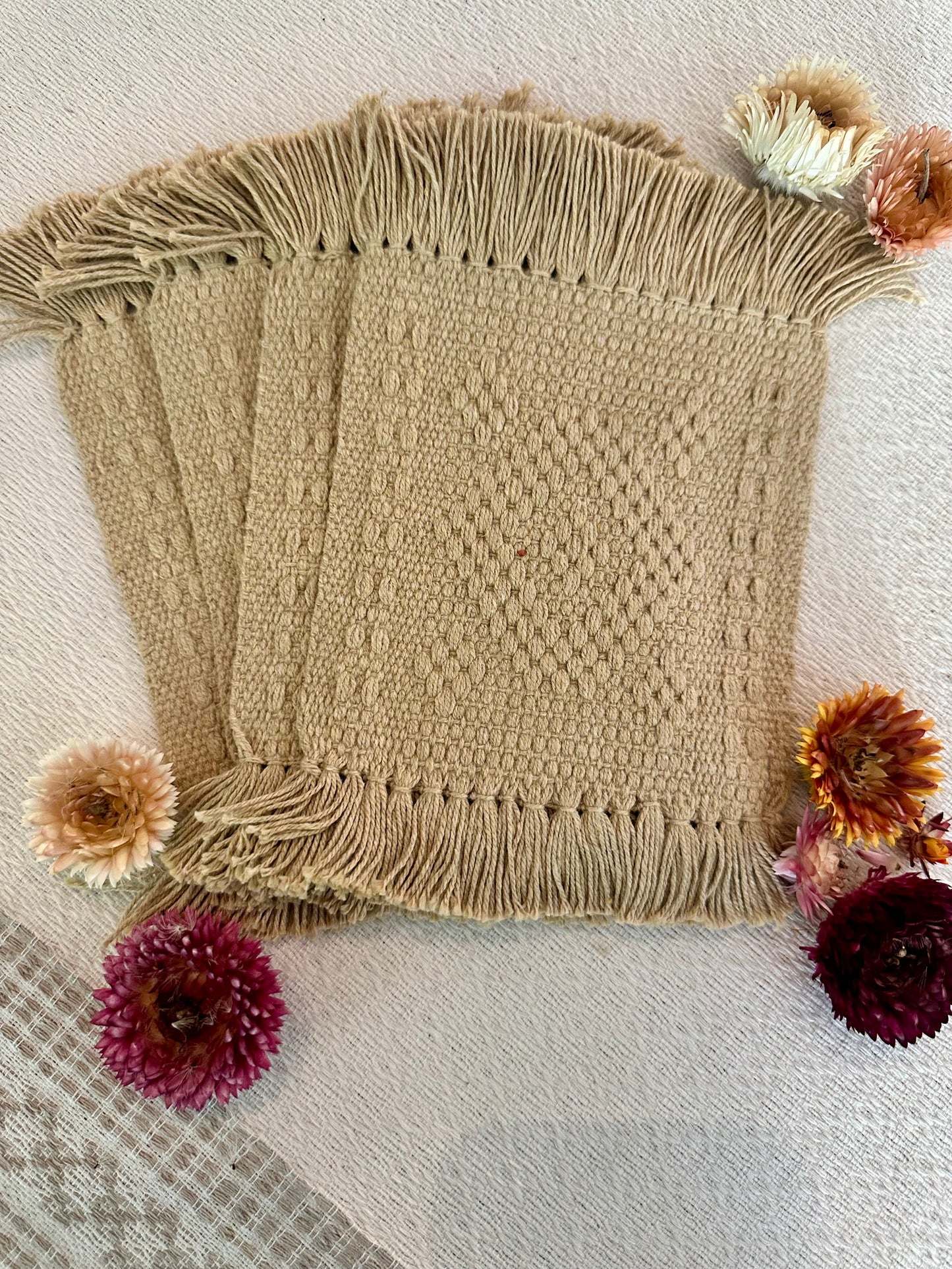 Carola Woven Coasters (set of 4)