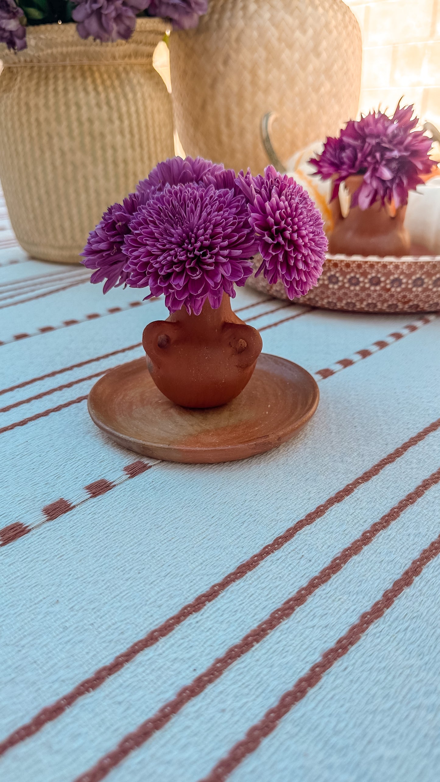 Lily Clay Coaster