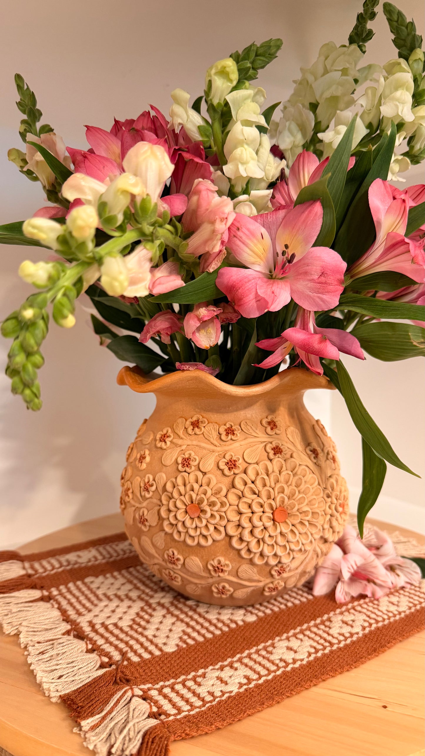 Alma Delia Clay Vase