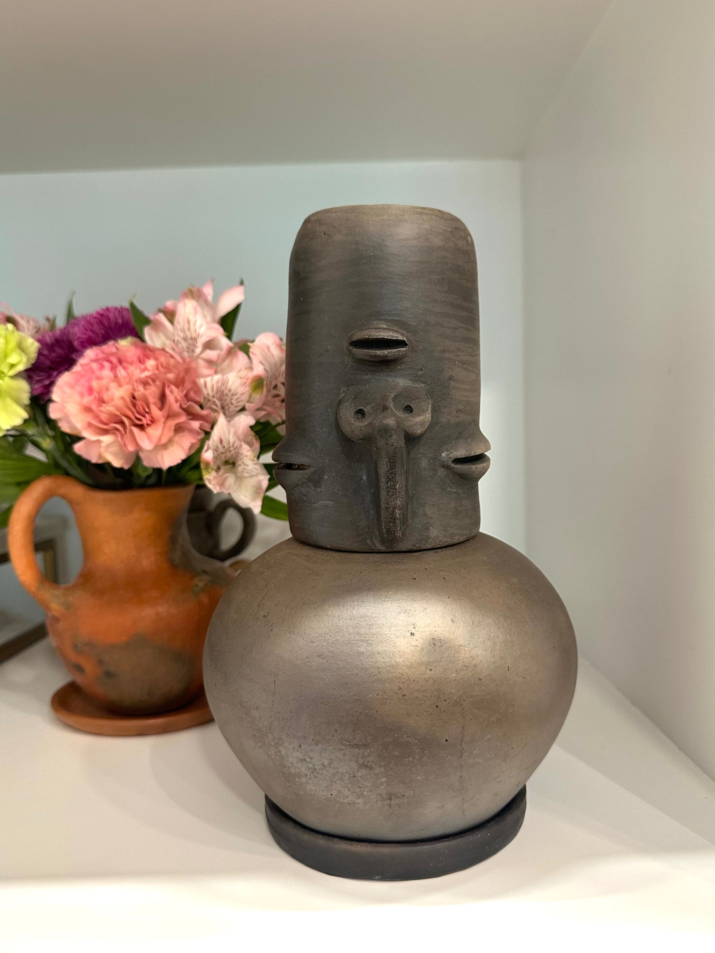 Don Josue Clay Pitcher & Cup