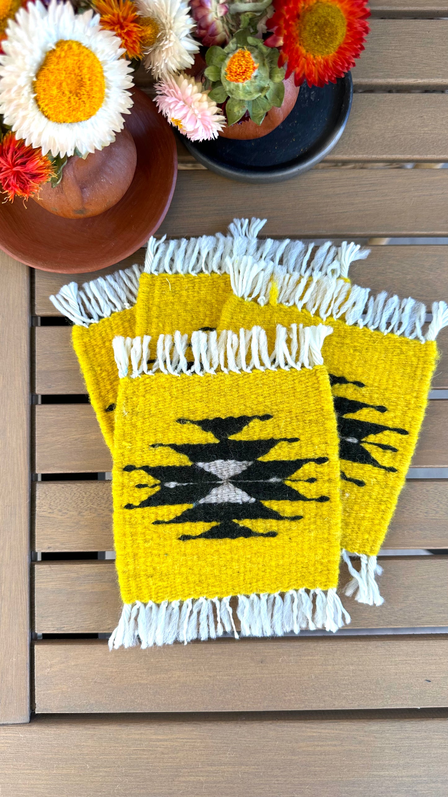 Soledad Wool Coasters Set of 4