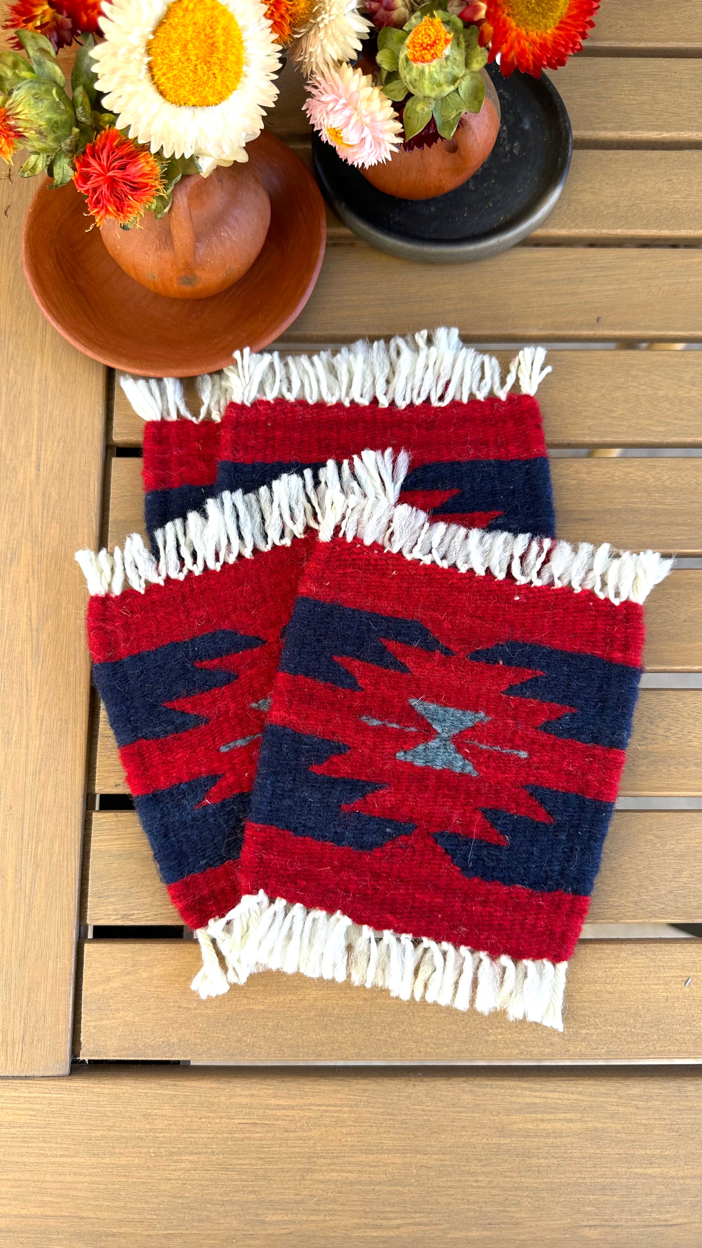 Nadya Wool Coasters set of 4