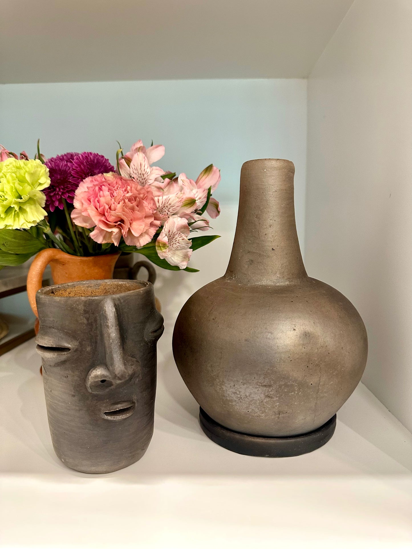 Don Josue Clay Pitcher & Cup