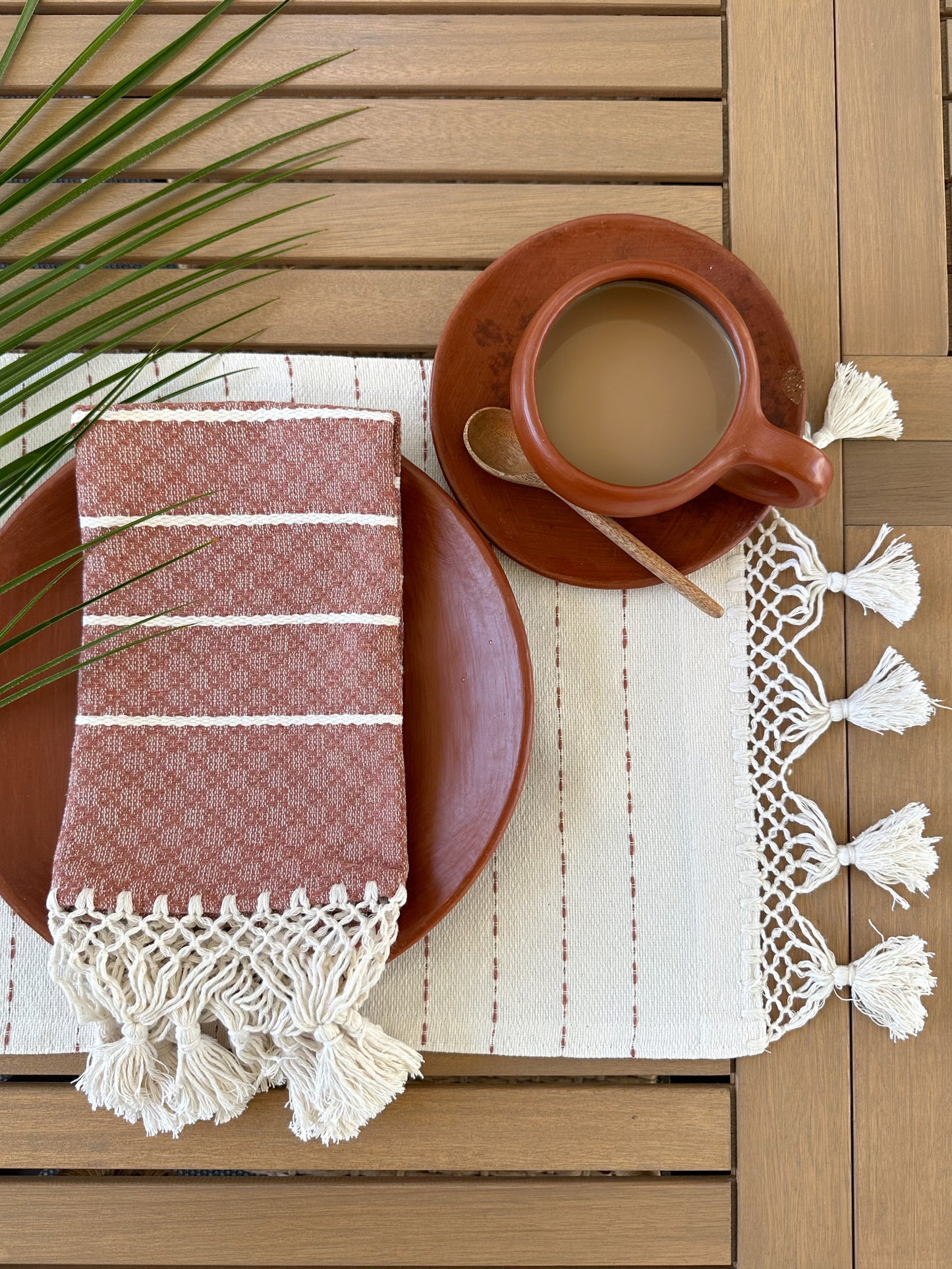 Camelia Woven Napkin