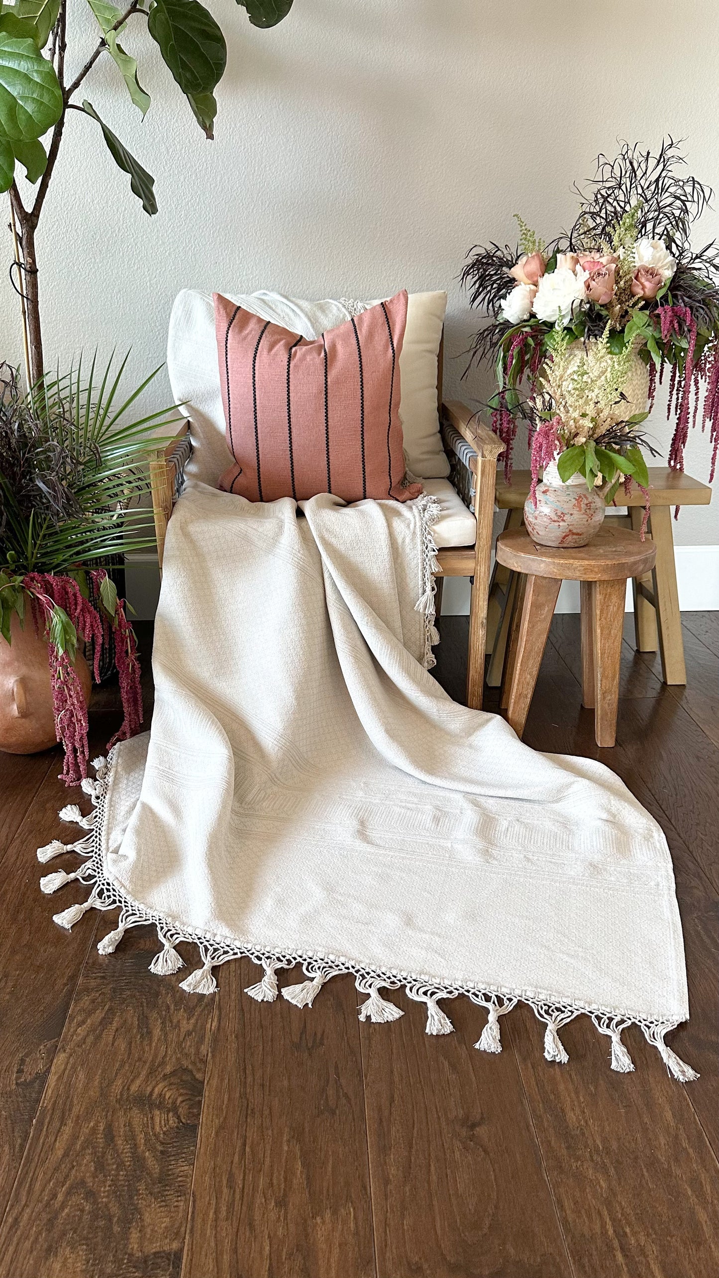 Carla Woven Pillow Cover