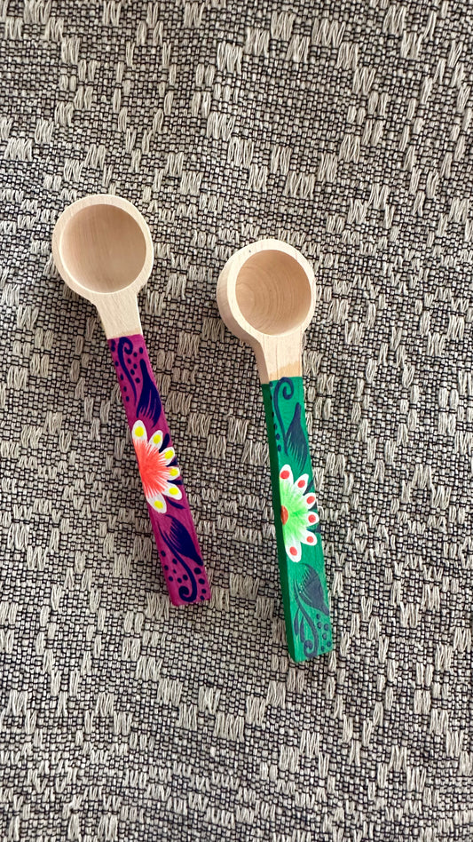 Flores Small Wooden Spoon set of 2