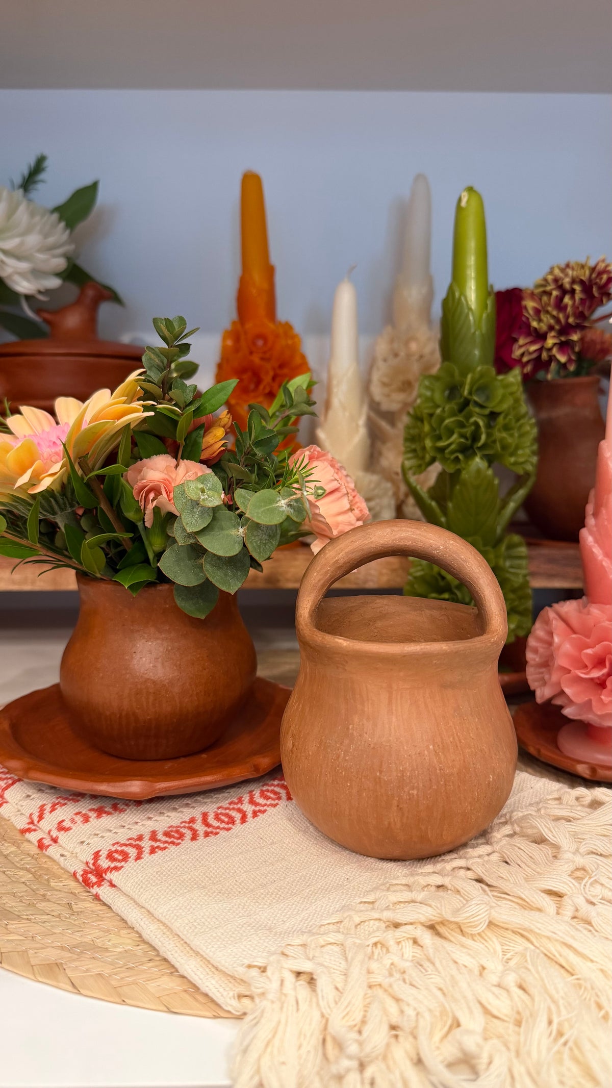 Maria Jose Small Clay Vase