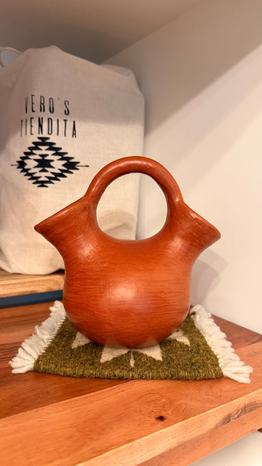 Albertita Clay Vase (Double Opening)