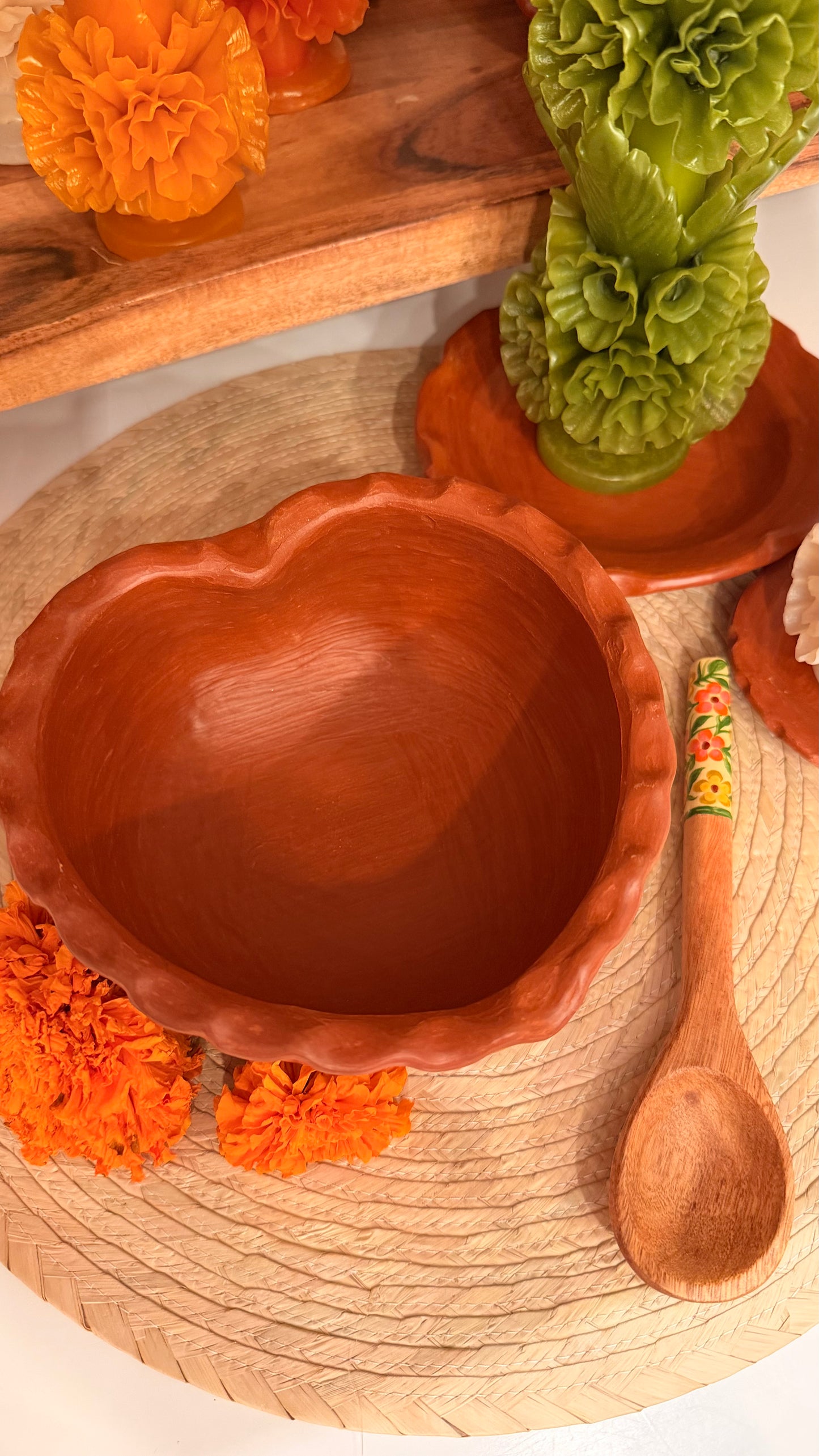Corazon Red Clay Bowl