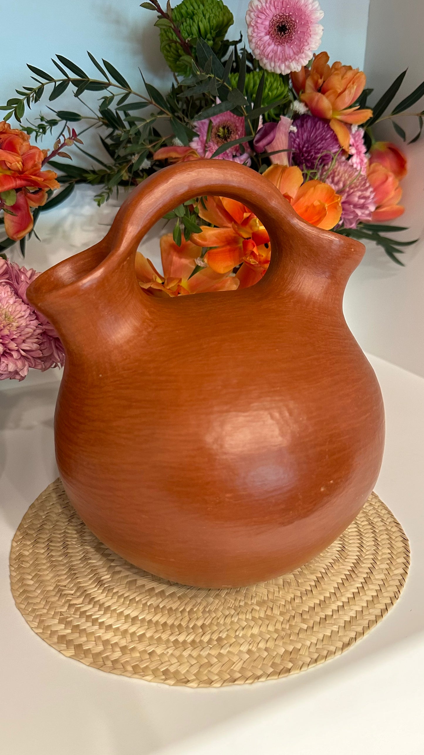 Alberta Clay Vase (Double Opening)