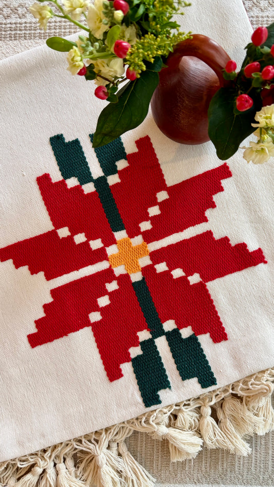 Nochebuena Woven Tablecloth